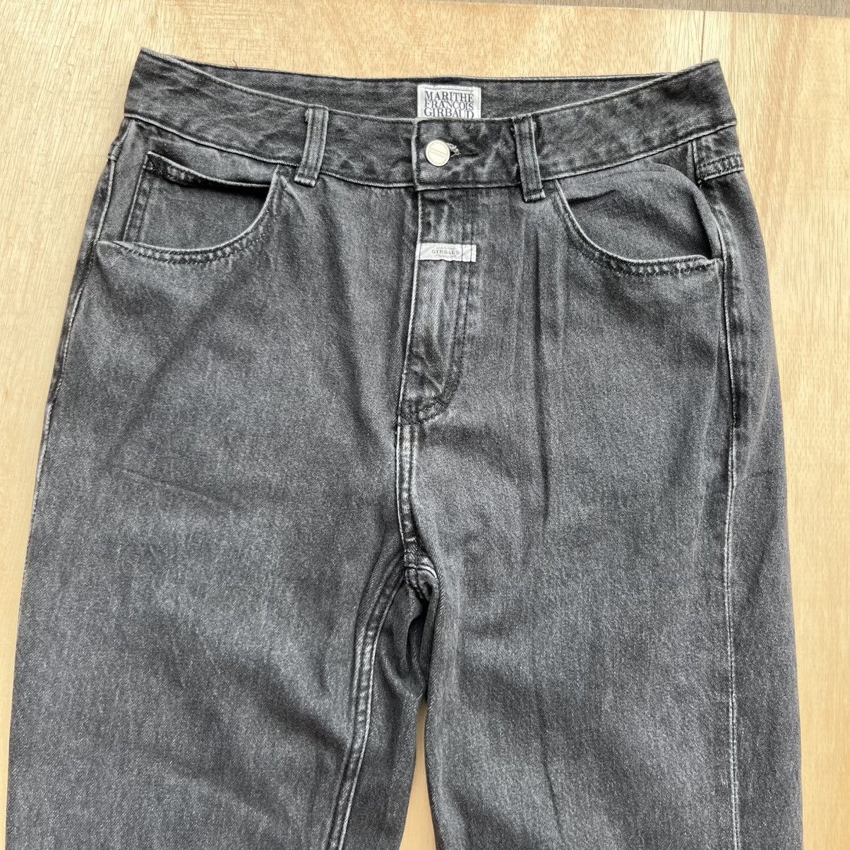 Marithe + Francois Girbaud MARITHE & FRANCOIS GIRBAUD WASHED DENIM STRAIGHT Size US 28 / EU 44 - 2 Thumbnail