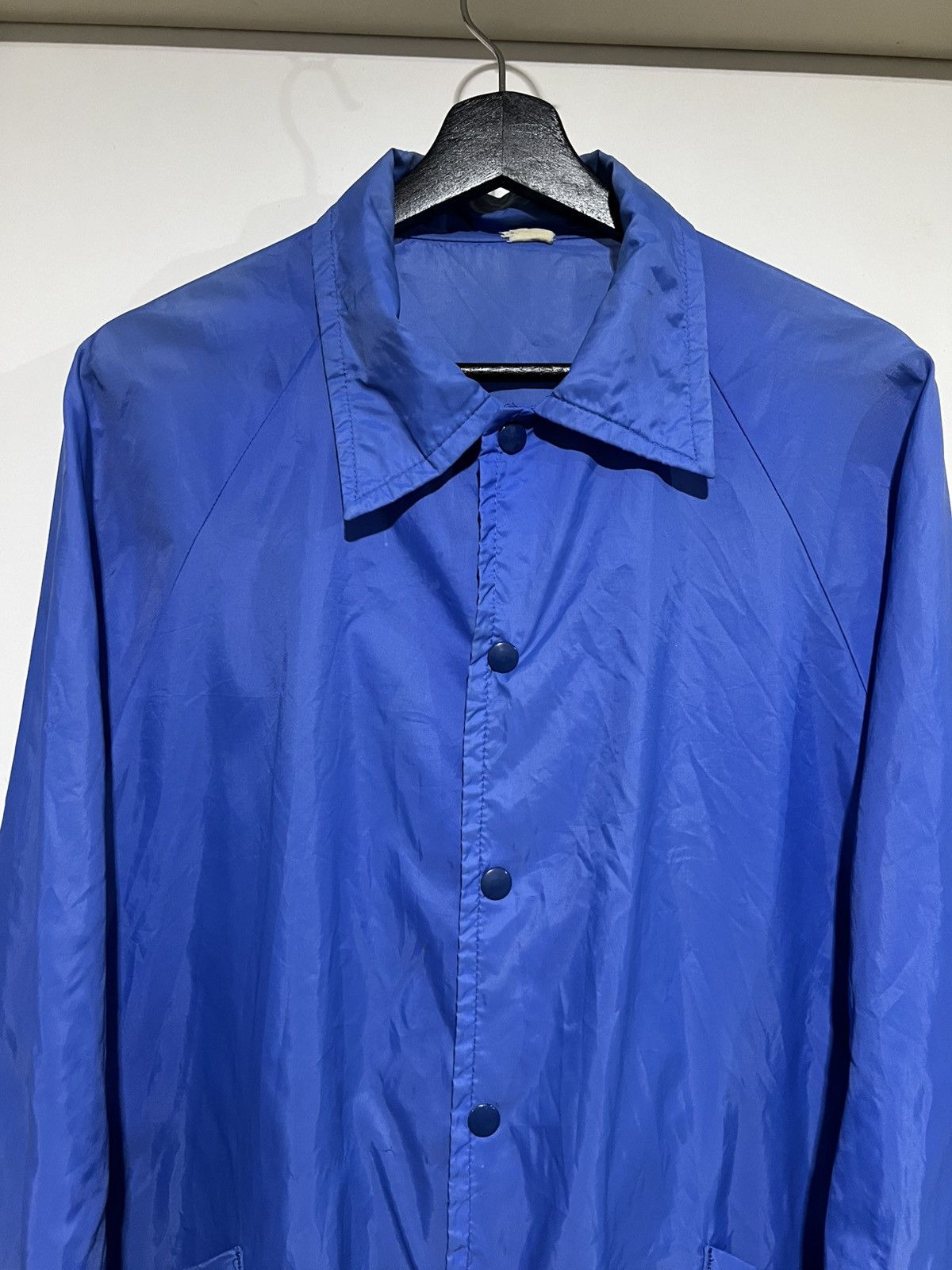 Other Faded Vintage 80s Blue Light Jacket Size US L / EU 52-54 / 3 - 2 Thumbnail
