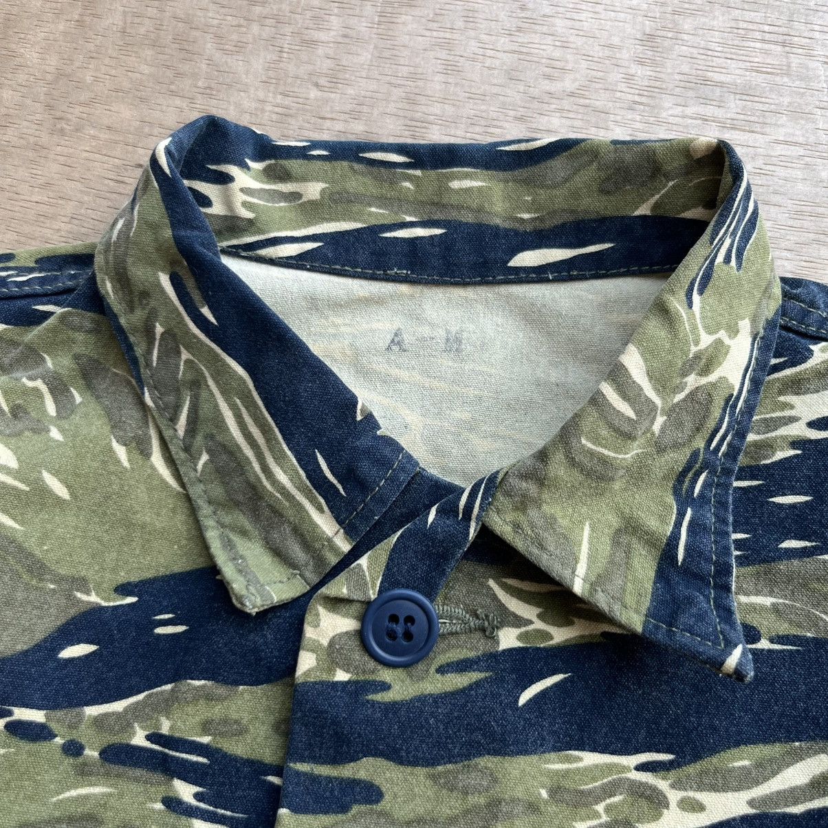 Alpha Industries × Buzz Rickson's VINTAGE UTILITY TIGER STRIPES CAMO PRINT 2000s 90s 80s STYLE Size US M / EU 48-50 / 2 - 3 Thumbnail