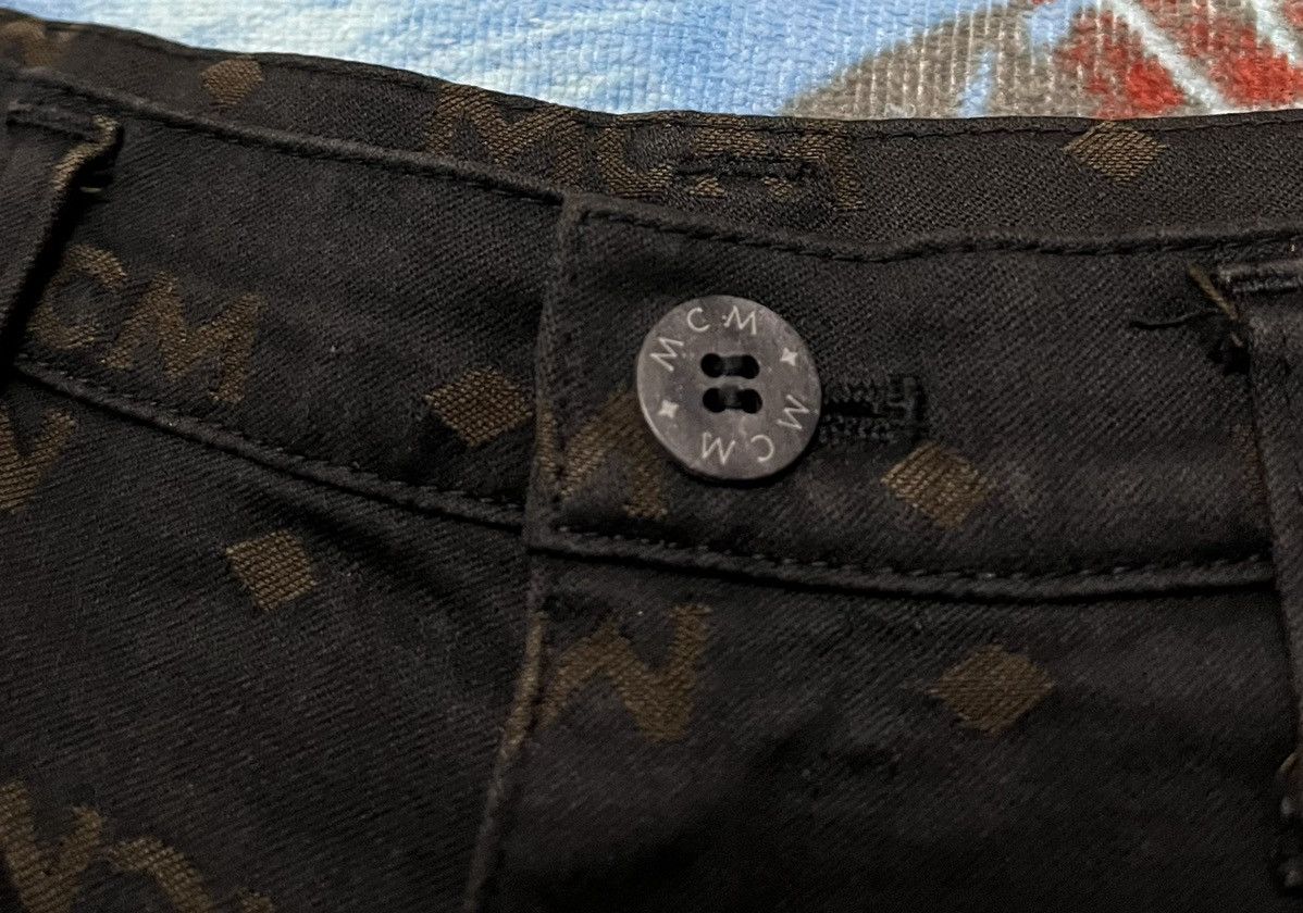 MCM Rare🔥MCM Monogram Fullprint Pant Size 26" / US 2 / IT 38 - 10 Thumbnail