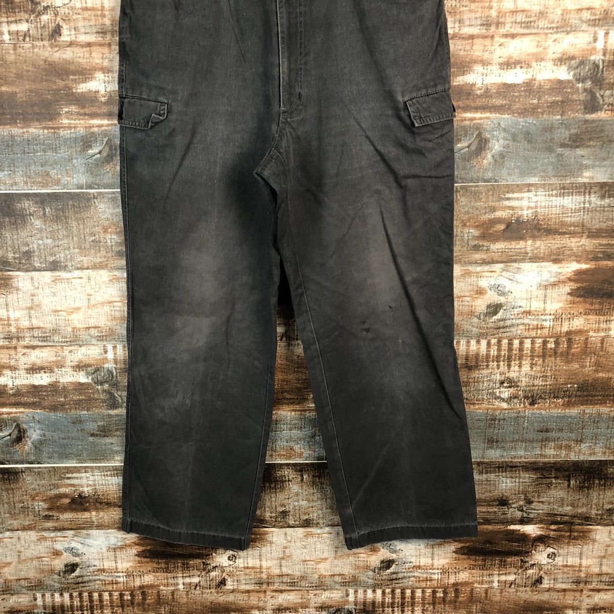 Japanese Brand Polo Grey Cargo Multipocket Pants #A1398 Size US 32 / EU 48 - 6 Thumbnail