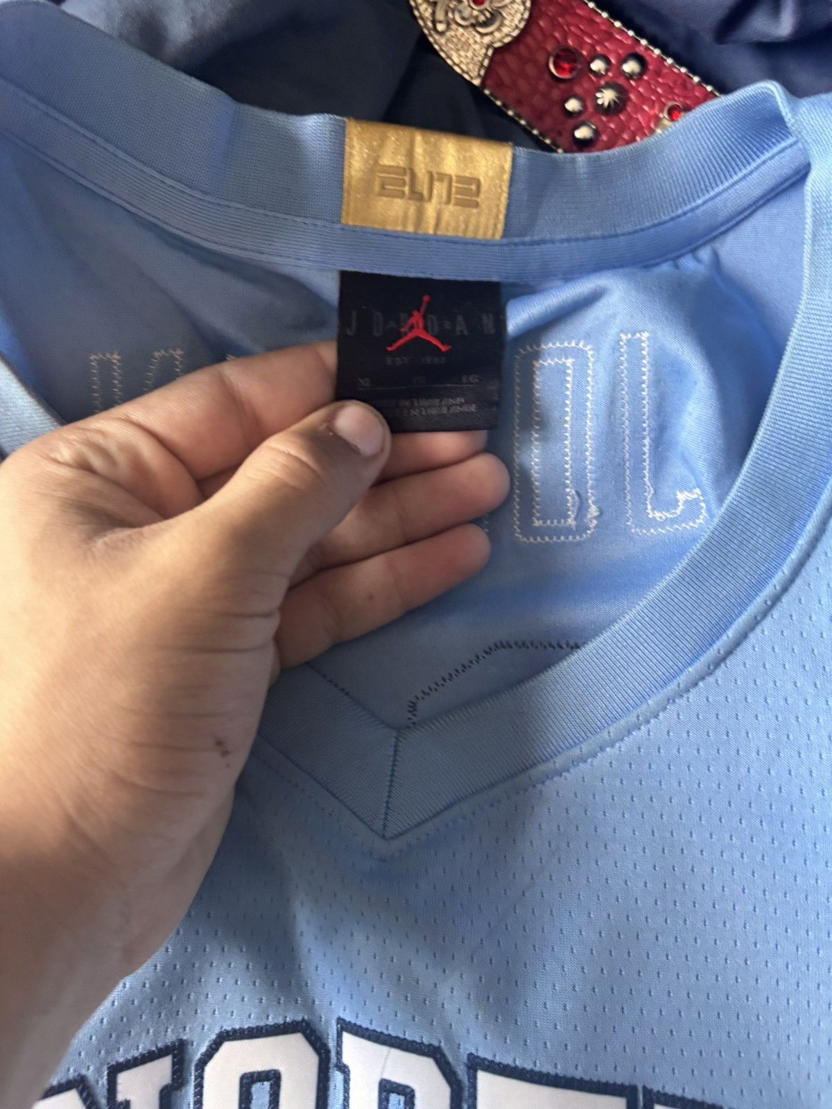 Other Jordan UNC Jersey Size US XL / EU 56 / 4 - 2 Thumbnail