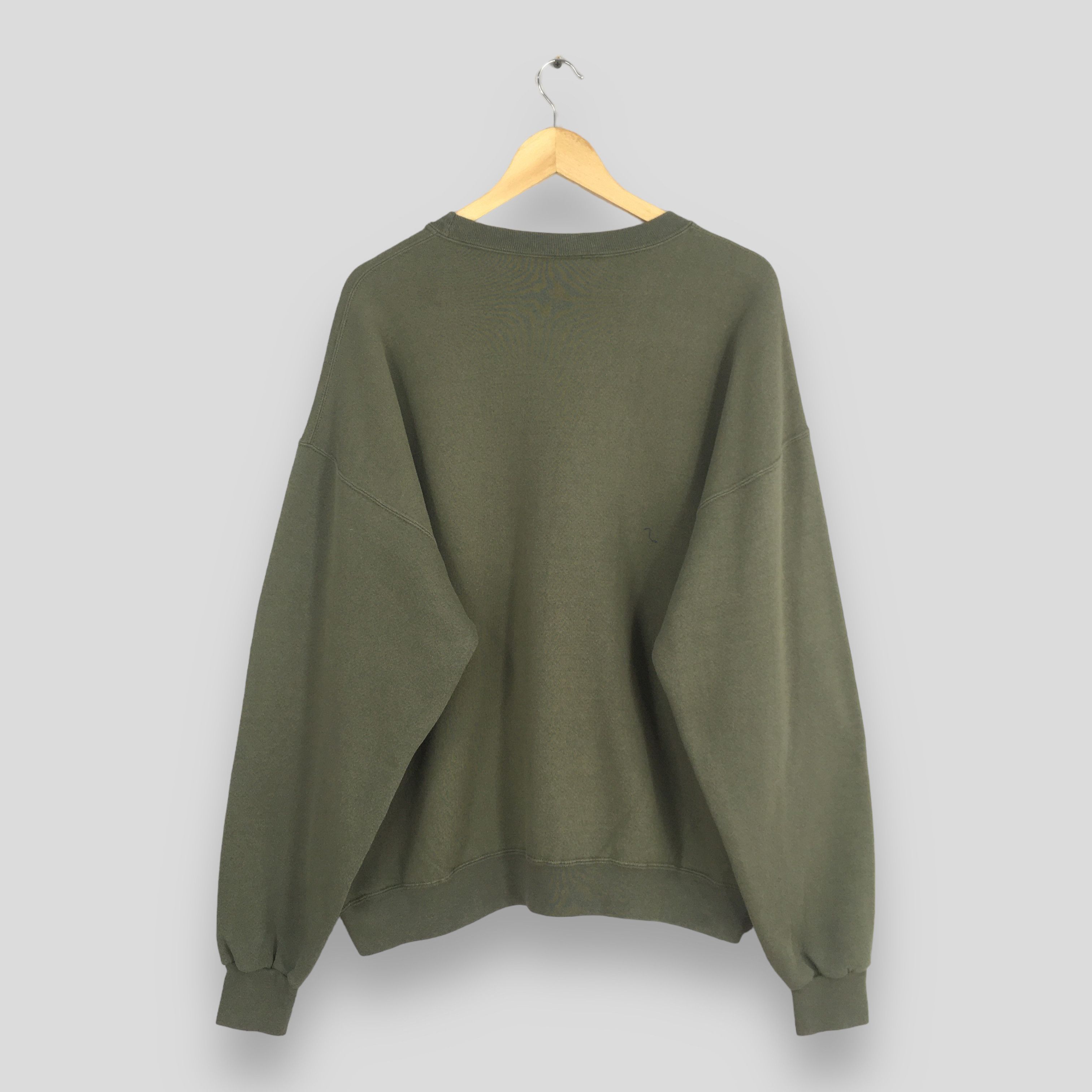 Soffe Vintage 90's Usmc Marines Green Sweatshirt XLarge Size US XL / EU 56 / 4 - 7 Thumbnail