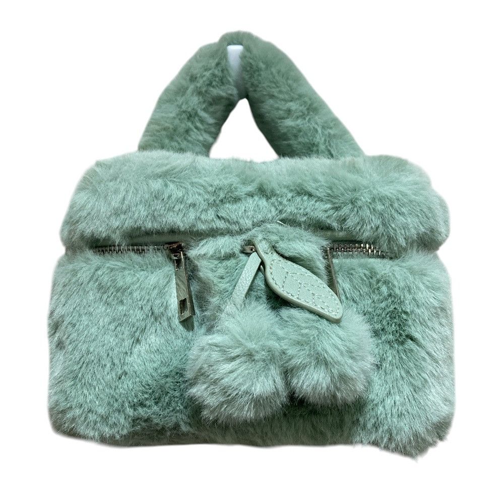 Other Other TSURU by Mariko Oikawa Bondi Eco Fur 2way Shoulder Bag Fur Vanity Bag DUTY FREE for USA Size ONE SIZE - 1 Thumbnail