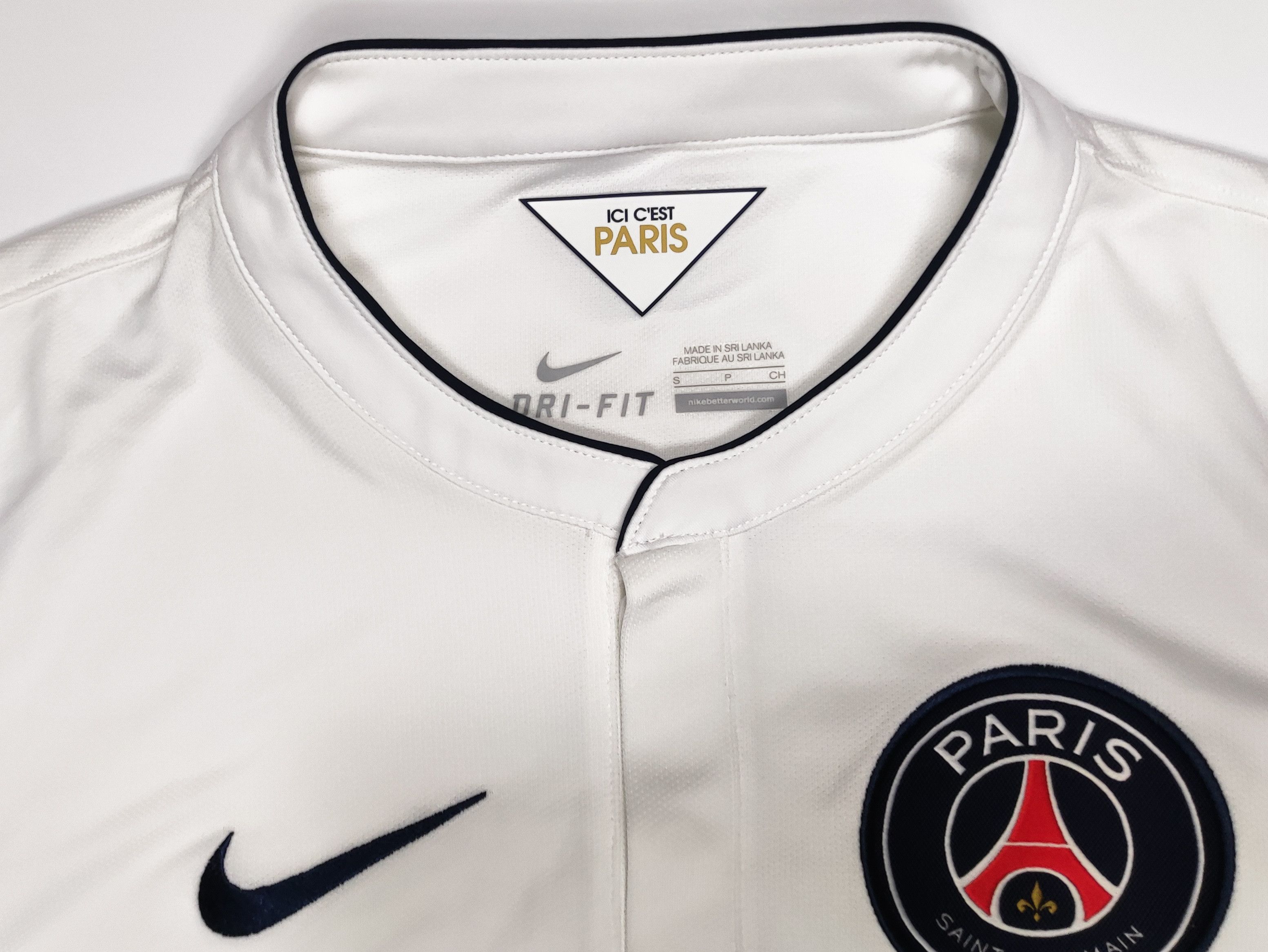 Nike Paris Saint-Germain 2014 2015 Nike Away Shirt Kit Jersey Size US S / EU 44-46 / 1 - 6 Thumbnail