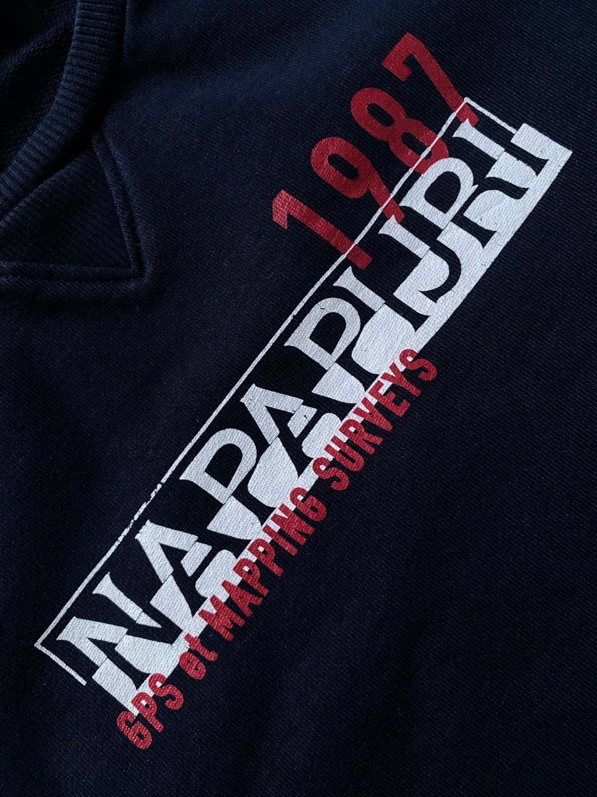 Napapijri × Vintage Napapijiri Sweashirt Big Logo Streetwear Size US M / EU 48-50 / 2 - 7 Thumbnail