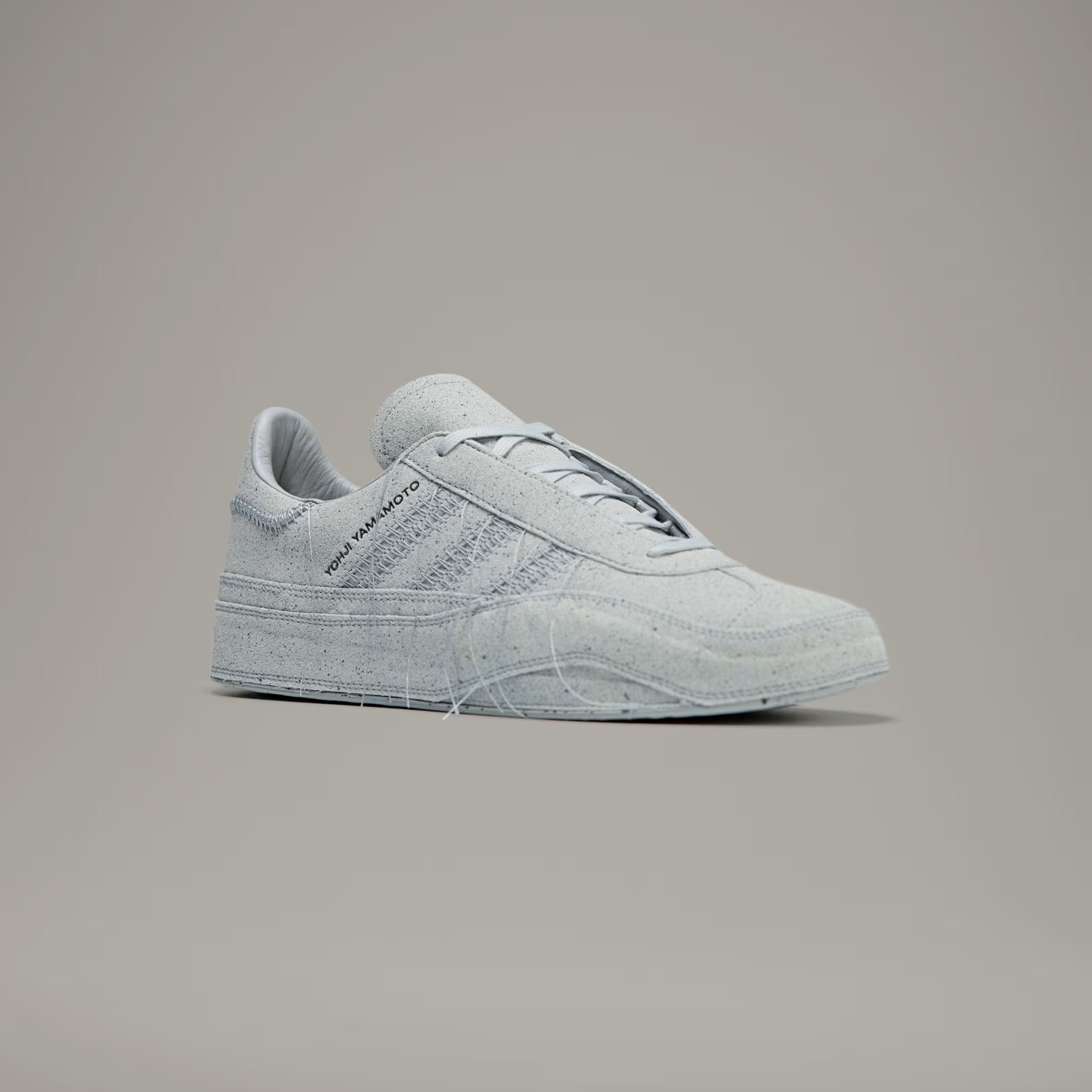 Adidas × Y-3 o1mle0426 Gazelle Clear Low-Top Sneakers in Gray Size US 8 / EU 41 - 4 Thumbnail