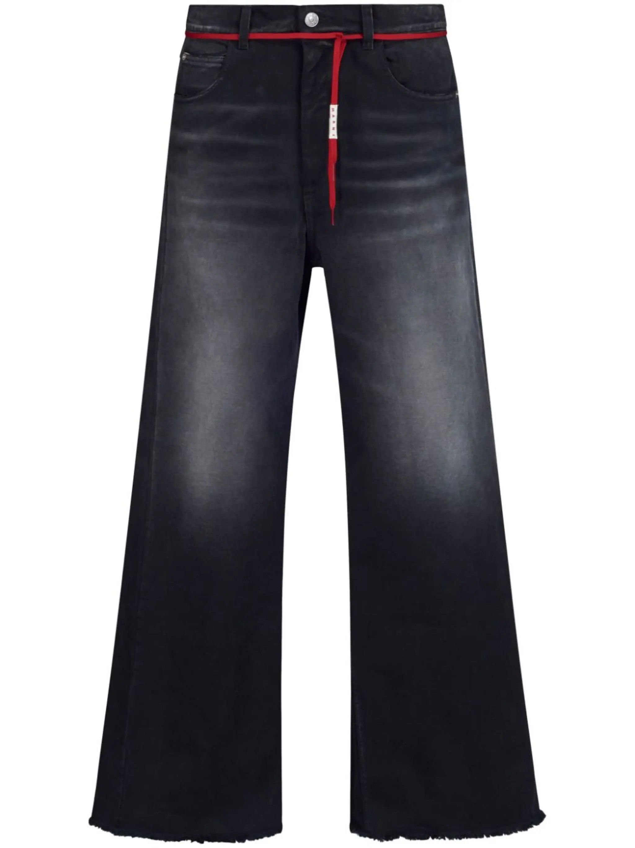 Marni o1w1db10824 Flared Jeans in Grey Size US 32 / EU 48 - 1 Thumbnail