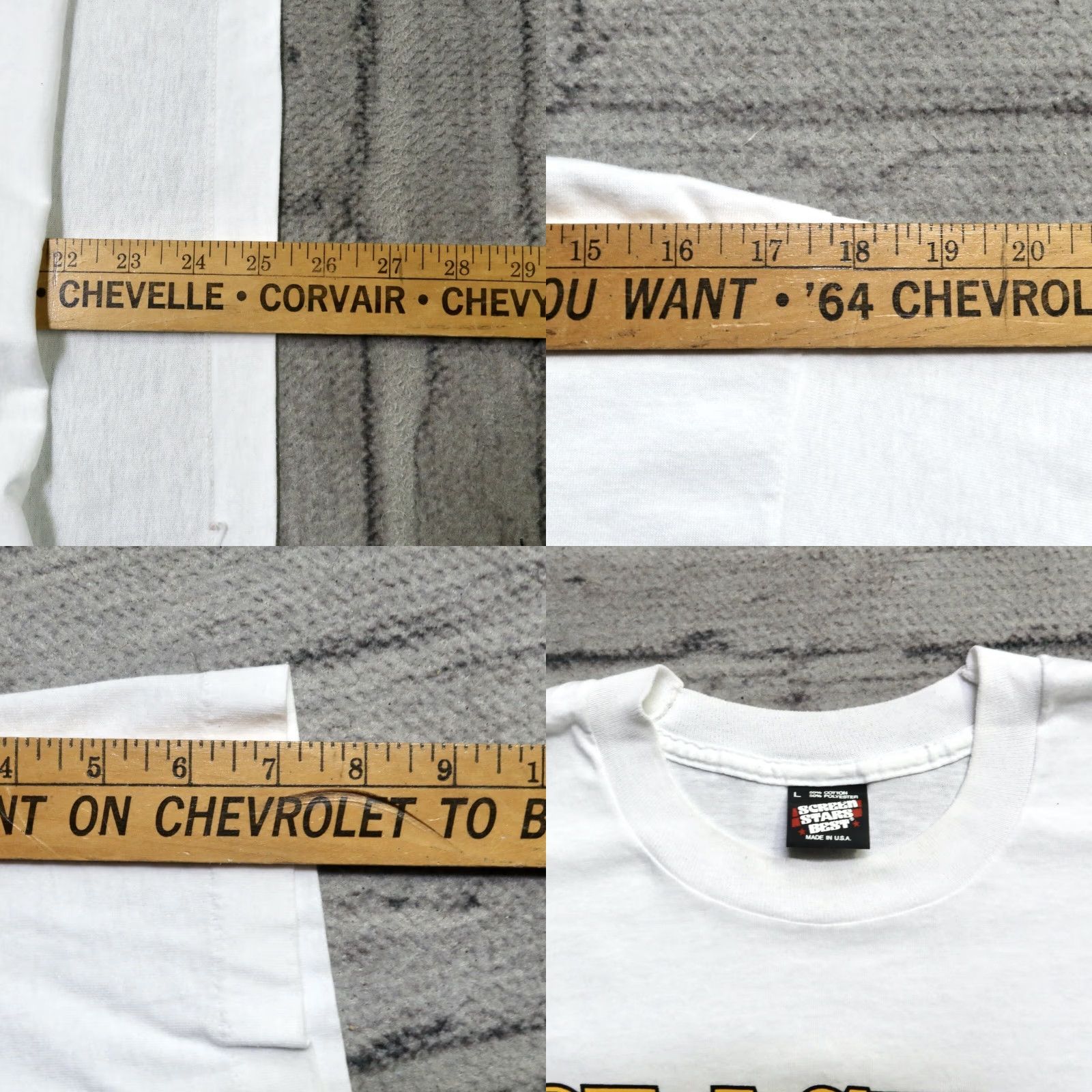 Vintage VINTAGE Vintage 90s Black by Nature Proud by Choice Shirt Mens L White Size US L / EU 52-54 / 3 - 8 Thumbnail