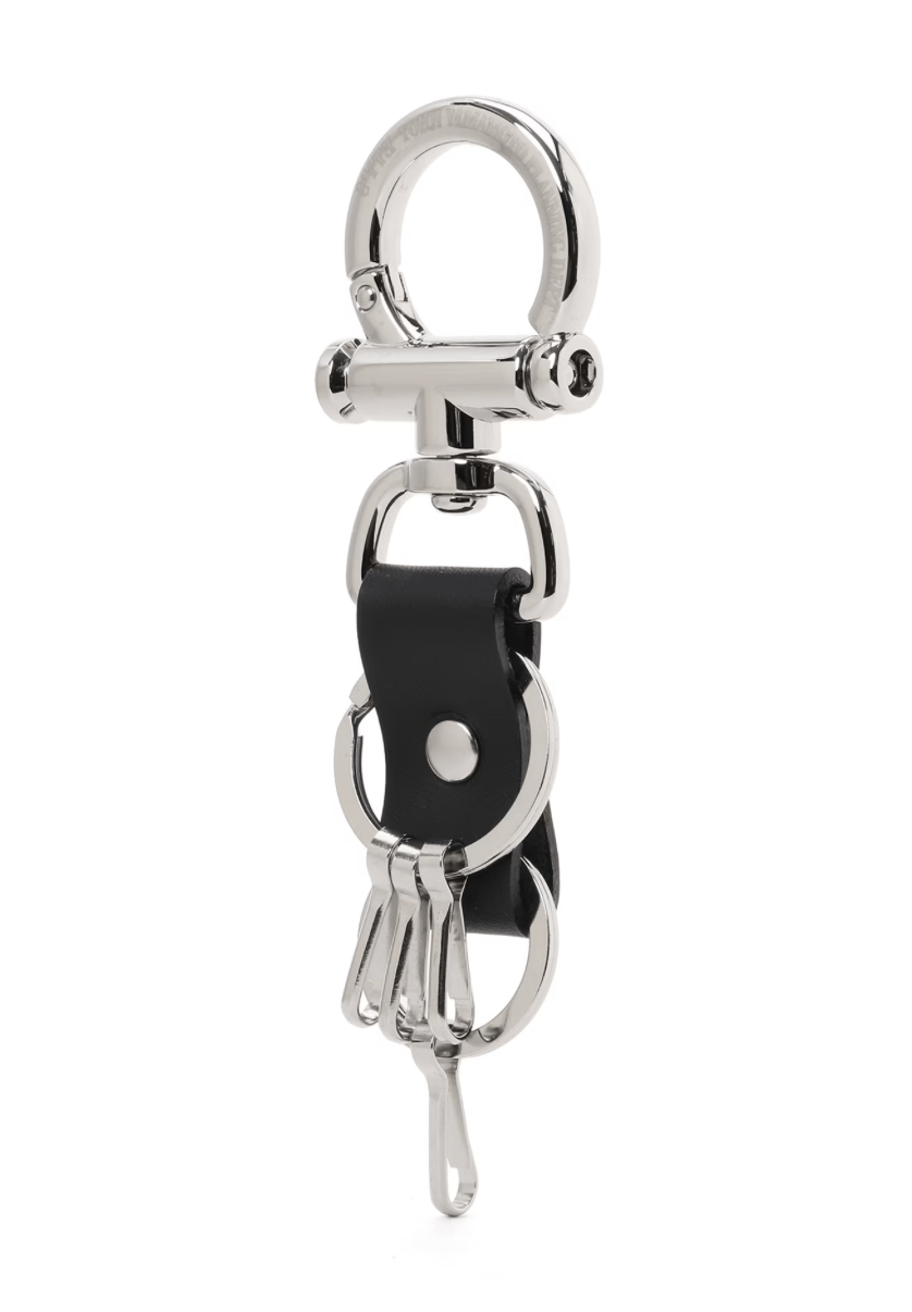 Yohji Yamamoto Yohji Yamamoto BAR STYLE LEATHER STRAP KEY FLOCK Size ONE SIZE - 1 Thumbnail