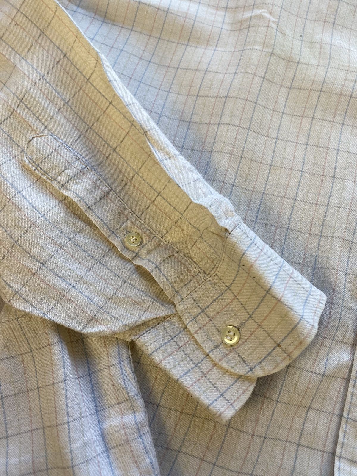 Burberry × Vintage Vintage Y2K Burberrys of London Flannel Shirt Button Up 90s Size US XL / EU 56 / 4 - 5 Thumbnail