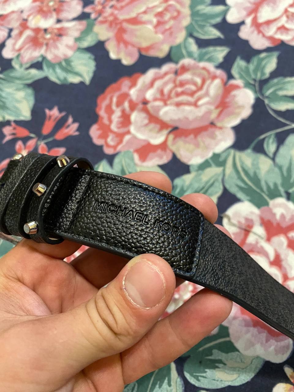 Michael Kors Belt Vintage Michael Kors black logo Streetwear Y2K Size ONE SIZE - 8 Thumbnail