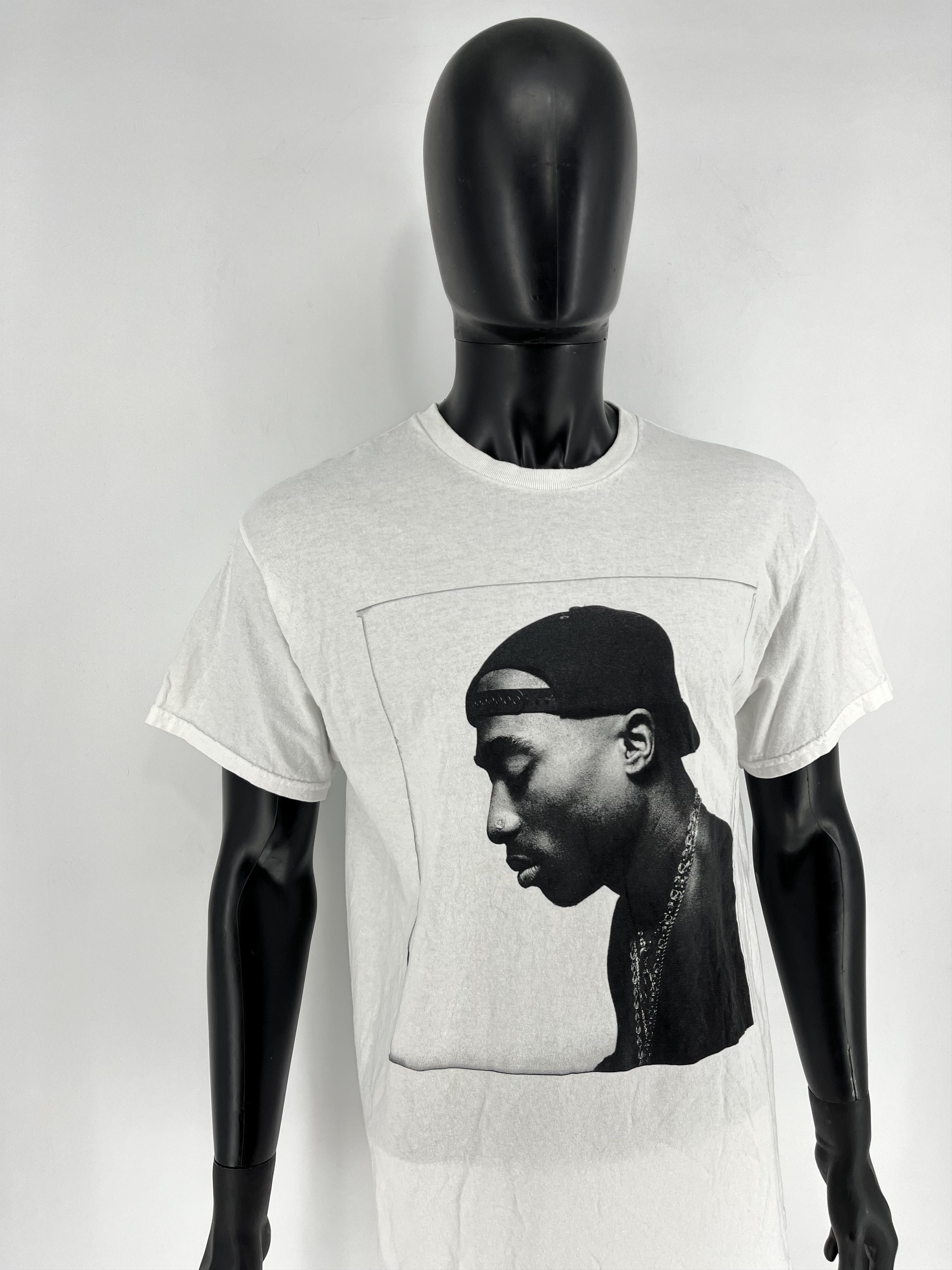 Band Tees Vintage Y2K 2PAC Tupac Shakur HipHop Rap Tee Size M Size US M / EU 48-50 / 2 - 3 Thumbnail