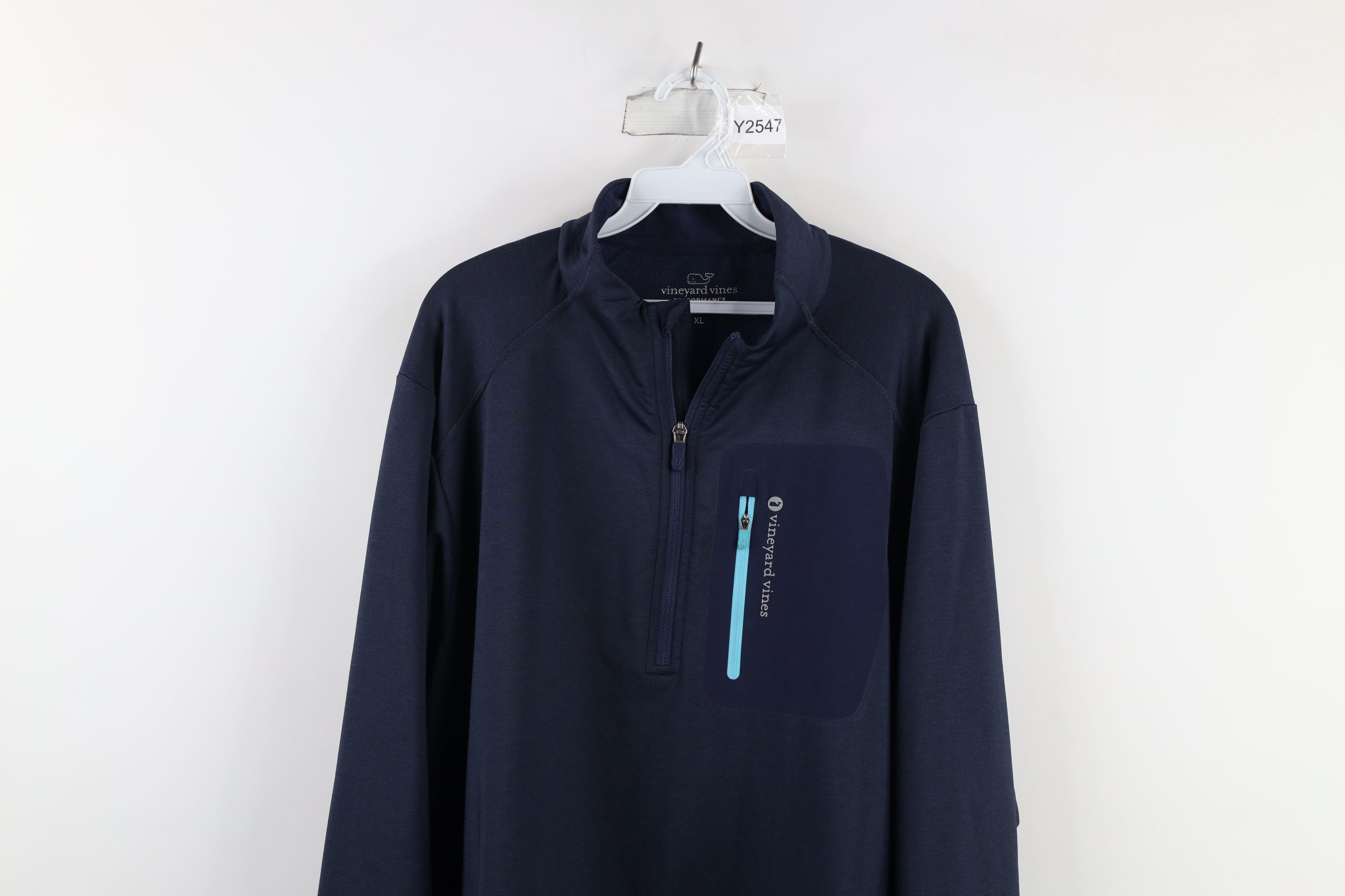 Vineyard Vines × Vintage Vineyard Vines Performance Walker Half Zip Pullover Top Blue Size US XL / EU 56 / 4 - 2 Thumbnail