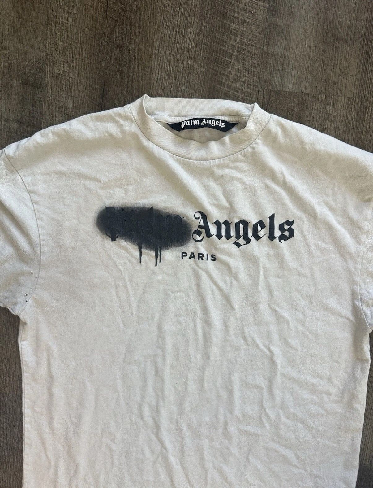 Palm Angels Palm Angels Paris Paint Splatter Tee Size US L / EU 52-54 / 3 - 3 Thumbnail