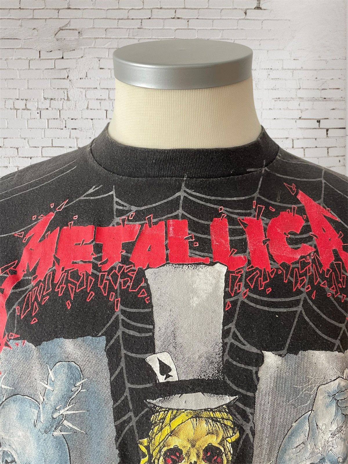 Brockum Vintage Metallica Ringmaster 1992 T-Shirt, Brockum Tag 2 Size US XL / EU 56 / 4 - 3 Thumbnail