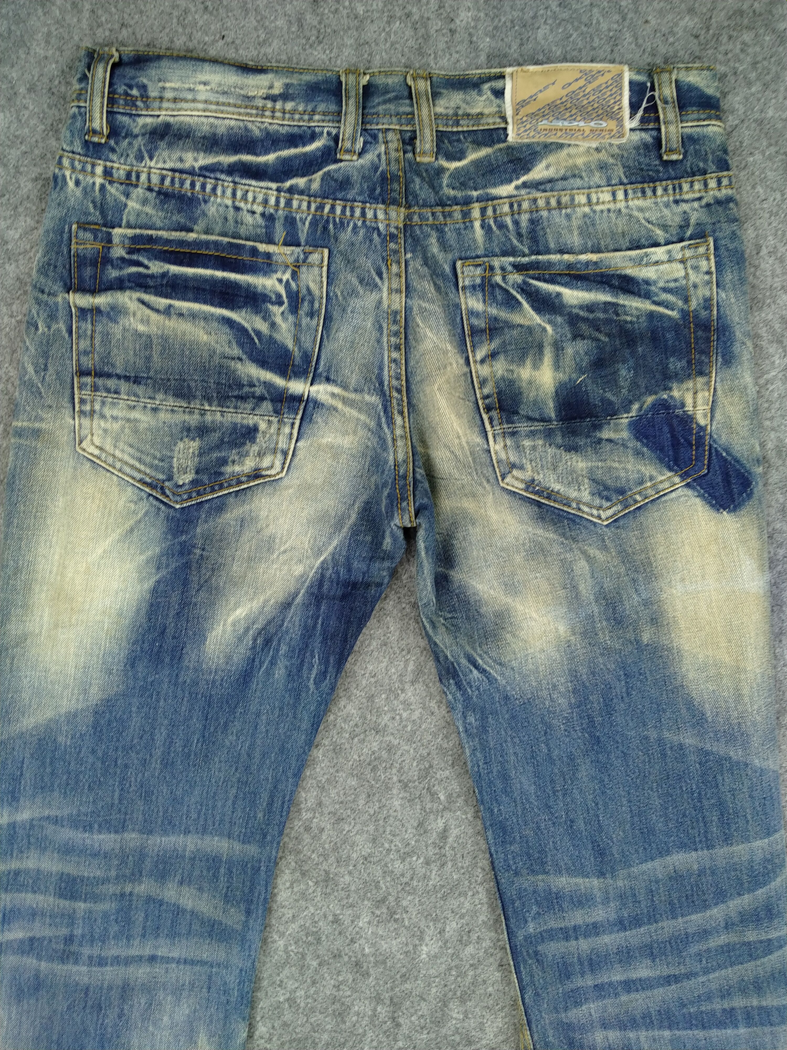 Oakley Oakley Patch Industrial Distressed Denim 34x32 -JN104 Size US 34 / EU 50 - 4 Thumbnail