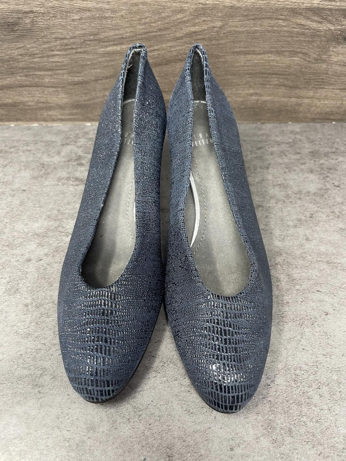 Stuart Weitzman Stuart Weitzman Shoes Womens Size 7.5 Dark Blue Size US 7.5 / IT 37.5 - 3 Thumbnail