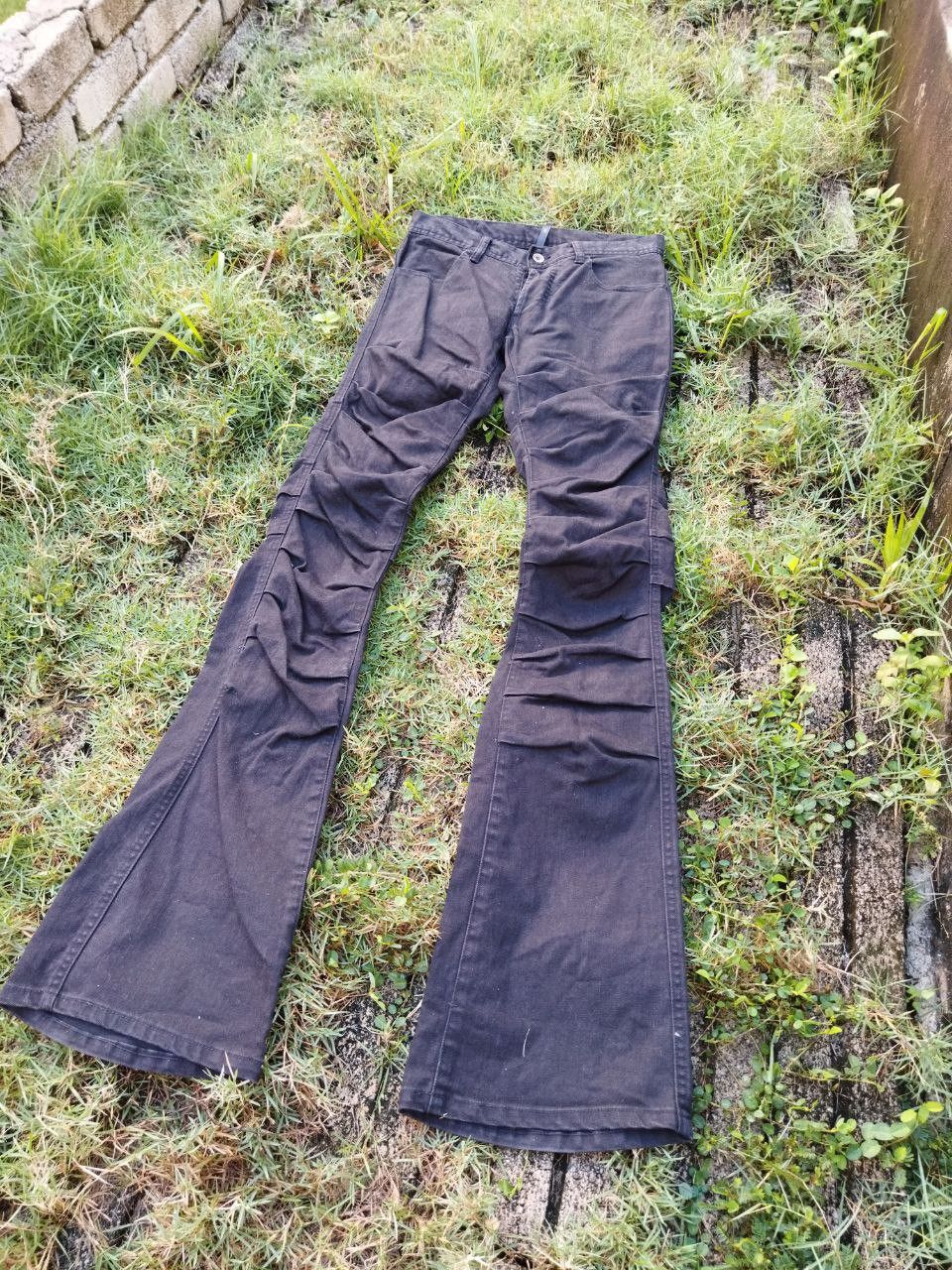 If Six Was Nine Vintage Thee Old Circus Flared Jeans Size US 29 - 4 Thumbnail