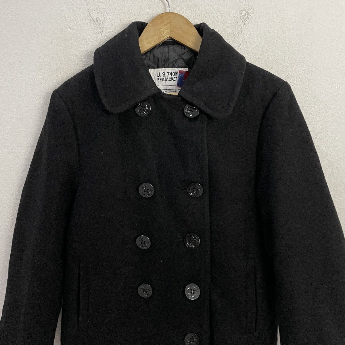 Schott Vintage 90s U.S 740 By Schott Pea Coat Jacket Size US M / EU 48-50 / 2 - 4 Thumbnail