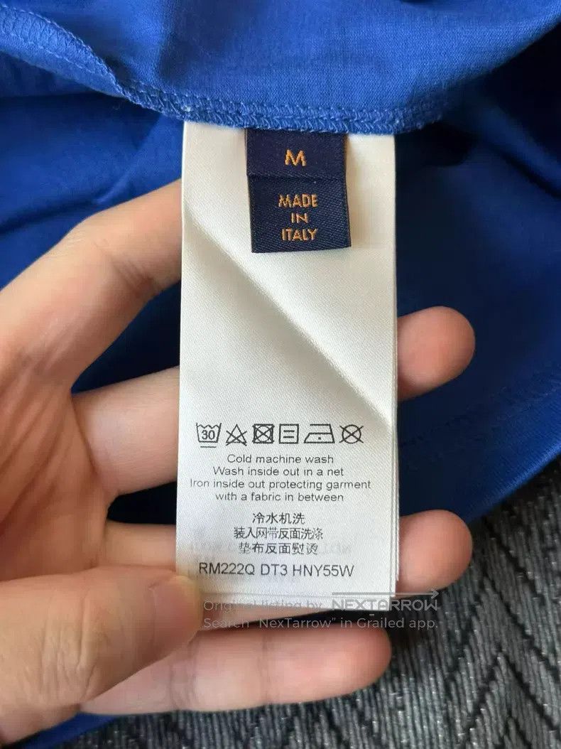 Other Louis Vuitton Blue embossed logo short sleeve Size US M / EU 48-50 / 2 - 4 Thumbnail