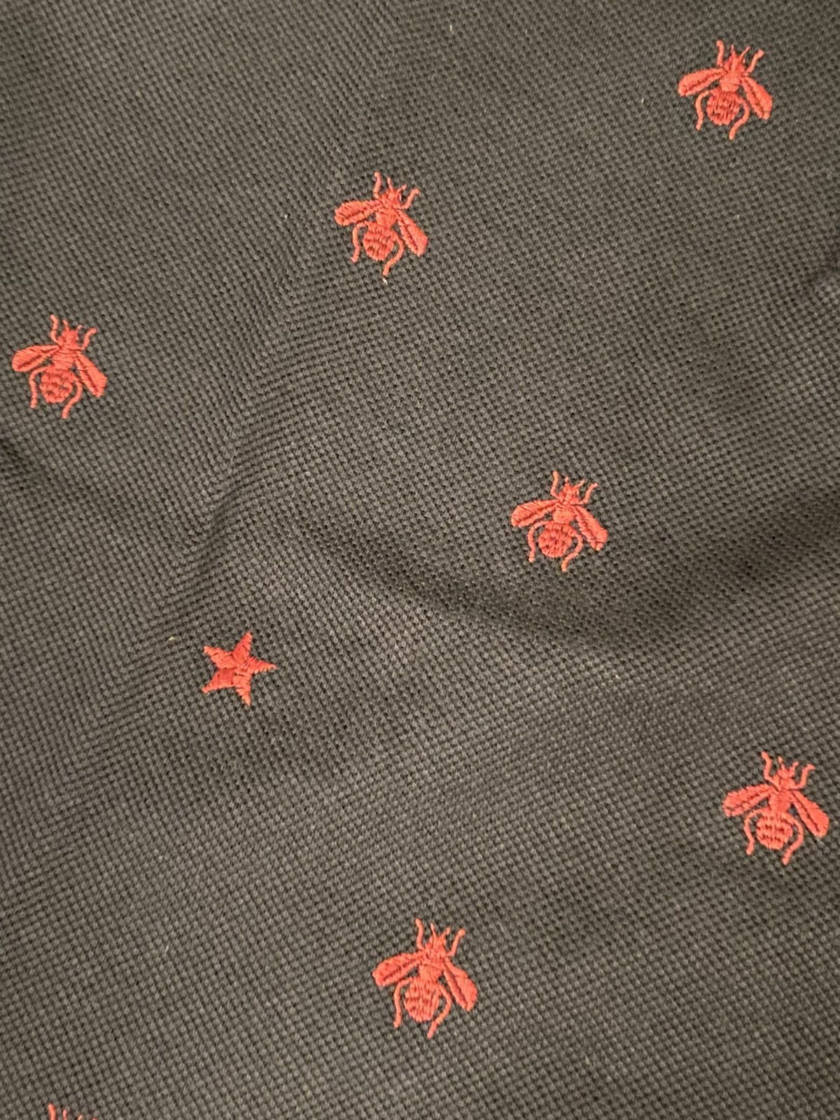Gucci Gucci navy bee embroidered polo shirt S Size US S / EU 44-46 / 1 - 5 Thumbnail