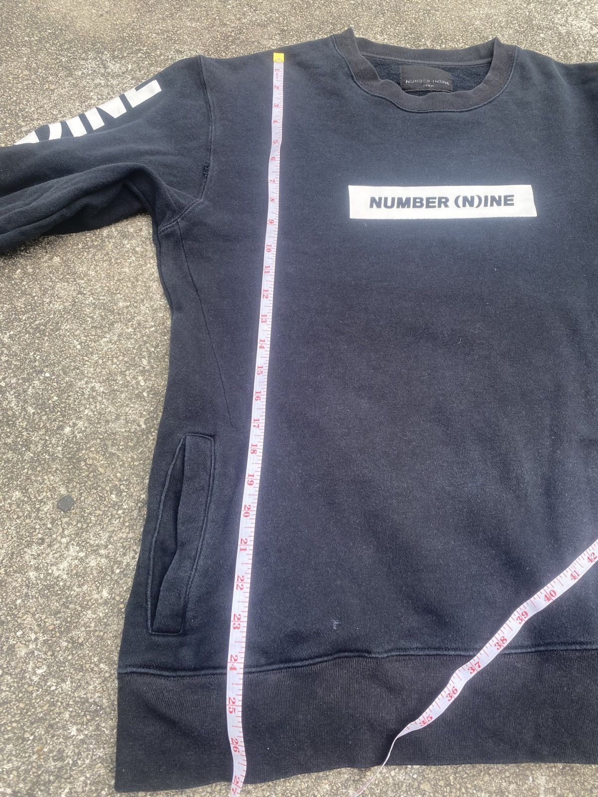 Number (N)ine 2000's Number (N)ine Sweatshirt Y2K Size US M / EU 48-50 / 2 - 9 Thumbnail