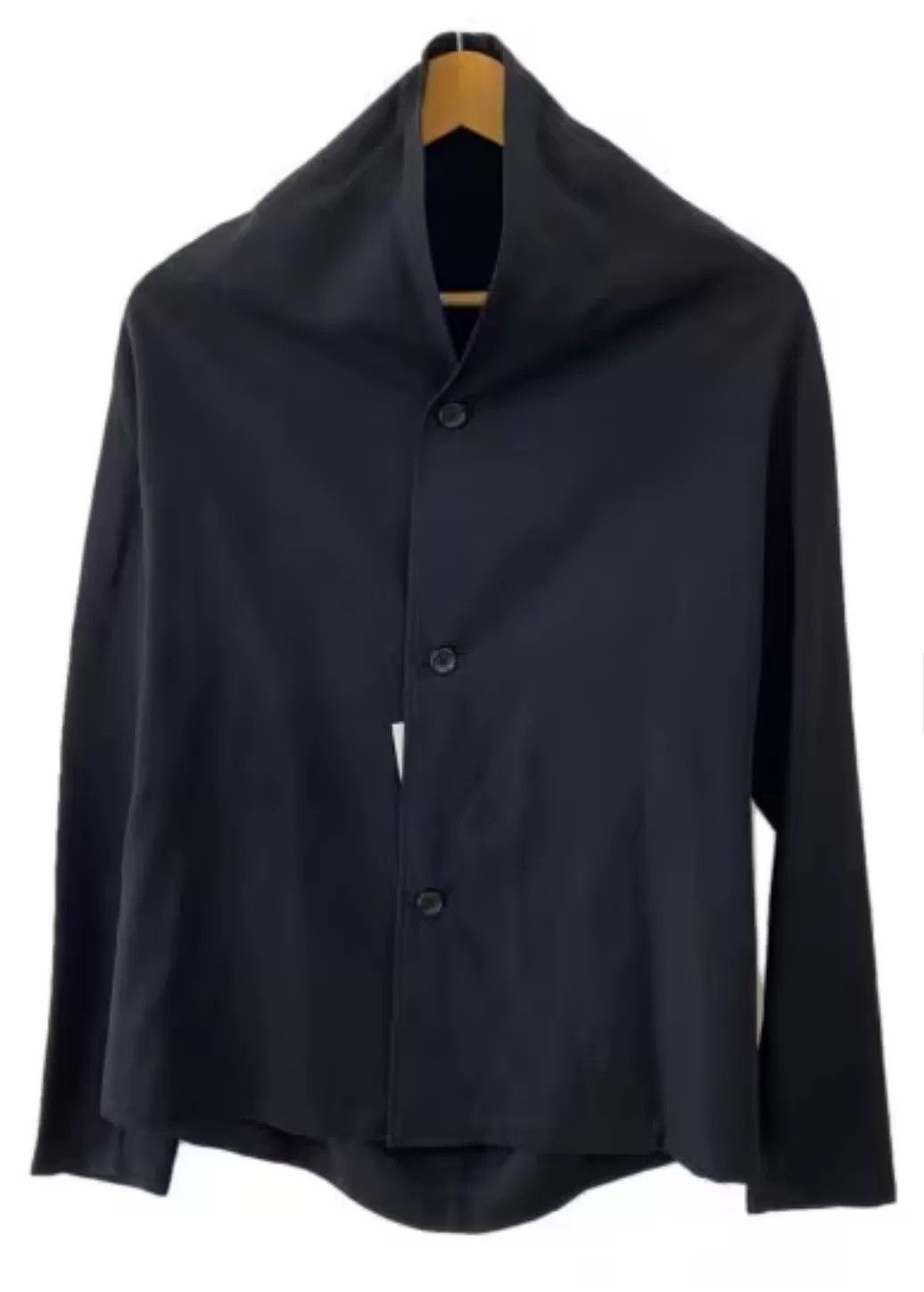 Yohji Yamamoto Y's Yohji Yamamoto Long Sleeve Wool Shirt Size US M / EU 48-50 / 2 - 1 Thumbnail
