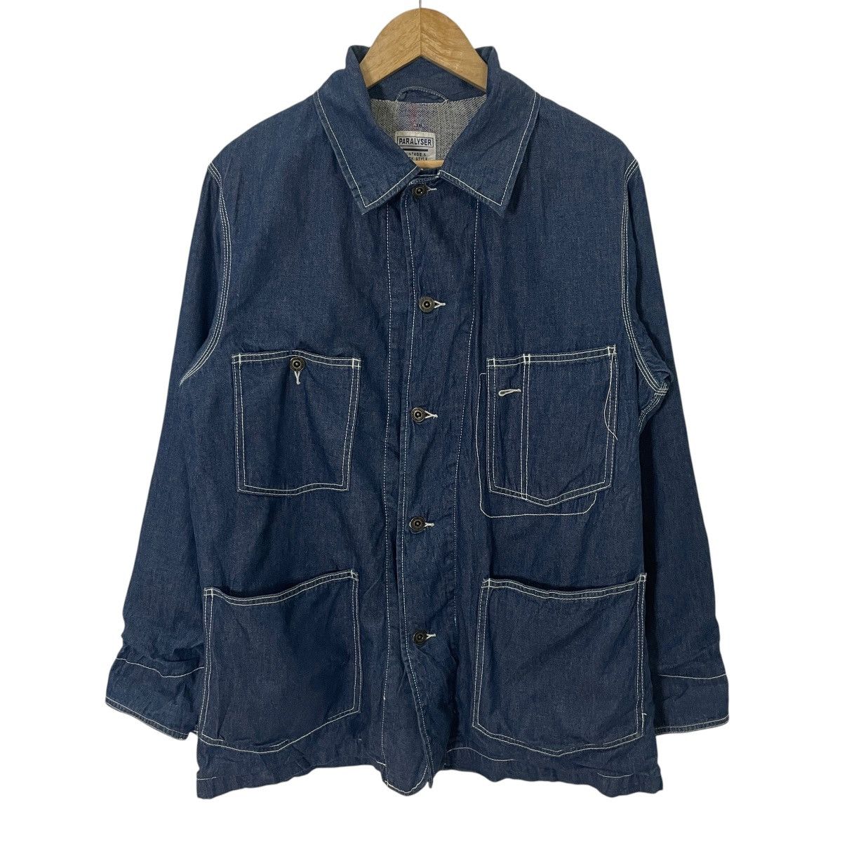 Indigo Vintage Paralyer Workwear Tactical Denim Size US L / EU 52-54 / 3 - 1 Thumbnail