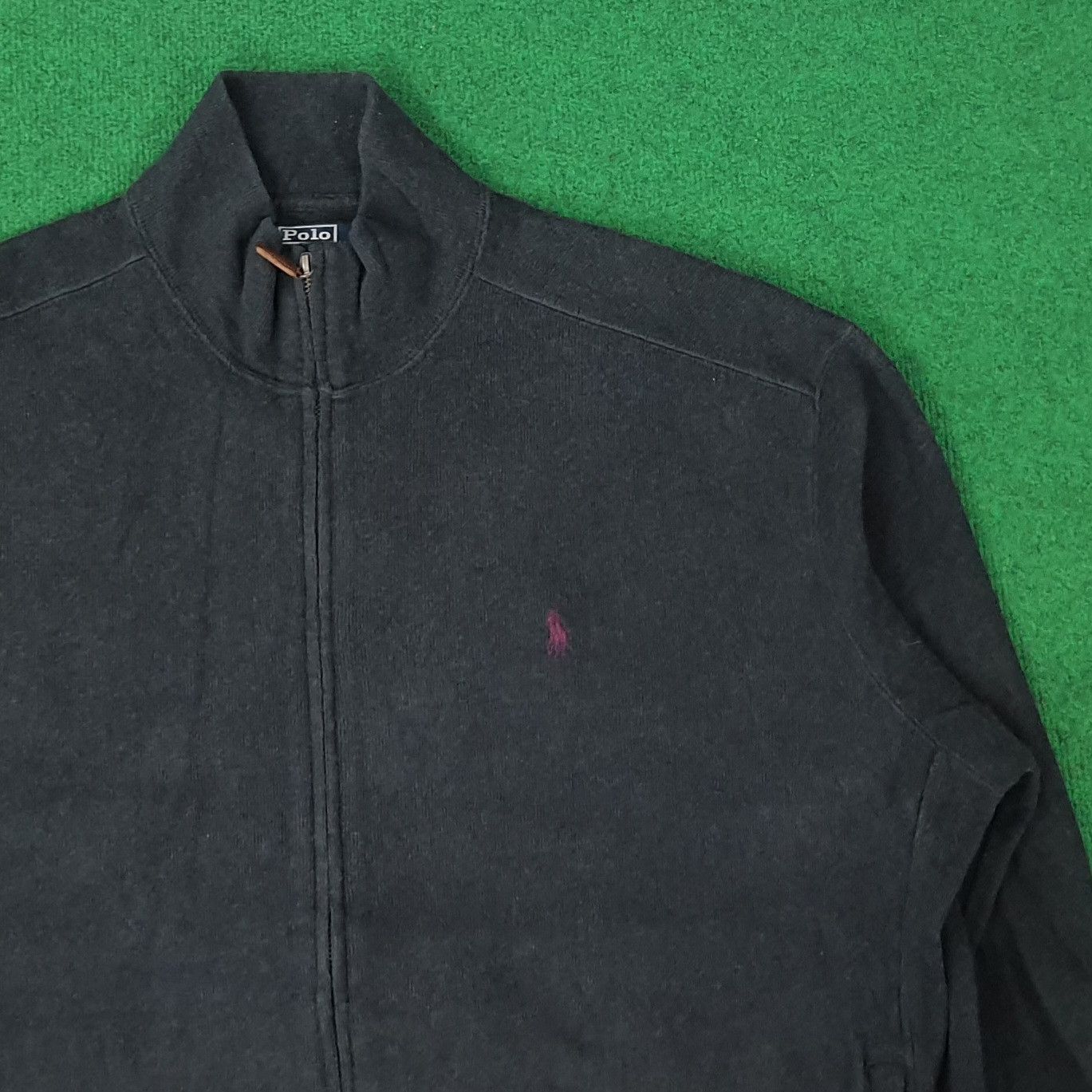 Polo Ralph Lauren Vintage POLO Ralph Lauren Full Zipper Sweatshirt C257N3 Size US XXL / EU 58 / 5 - 2 Thumbnail