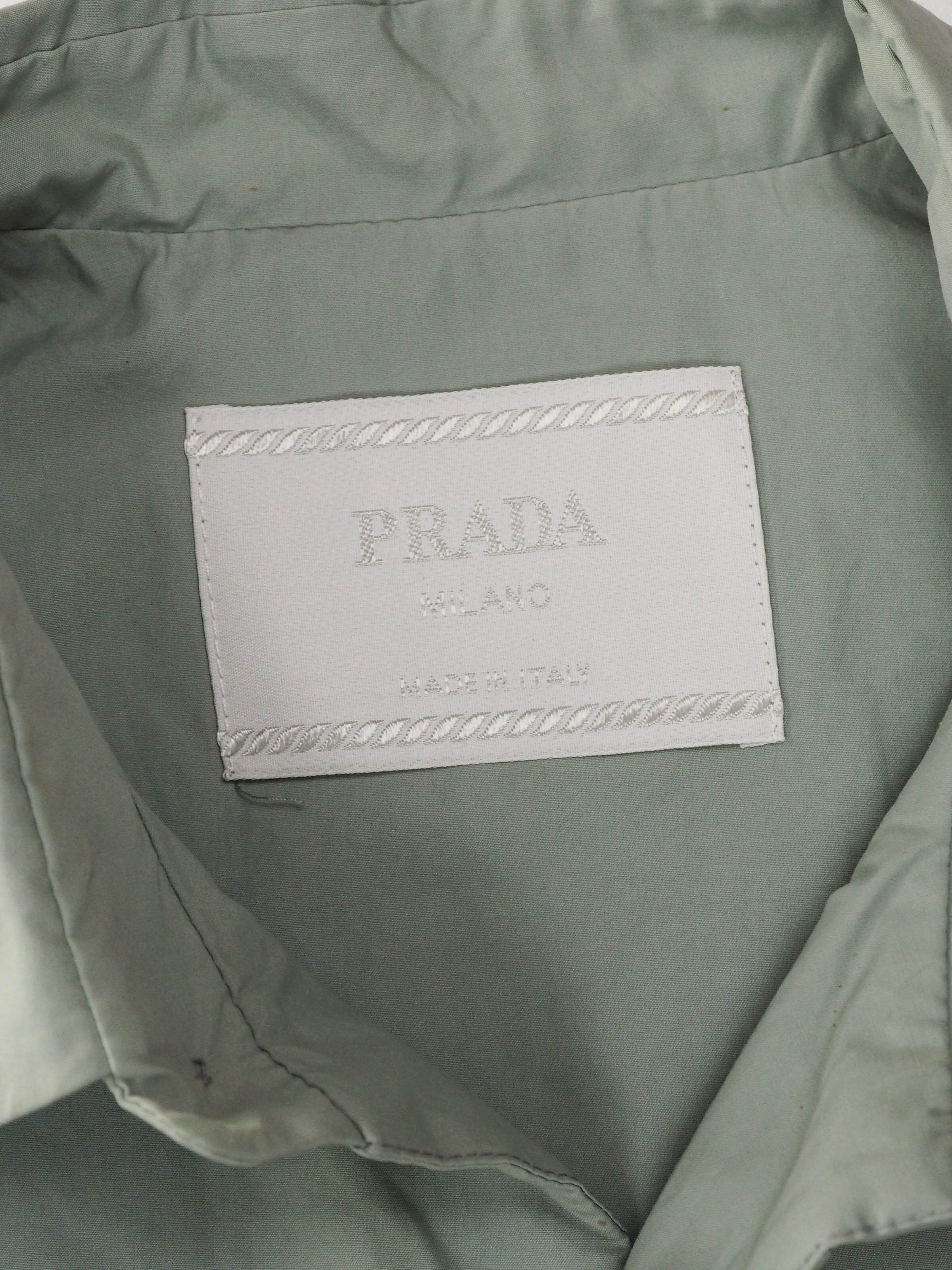 Prada Prada light puffer button shirt Size US L / EU 52-54 / 3 - 3 Thumbnail