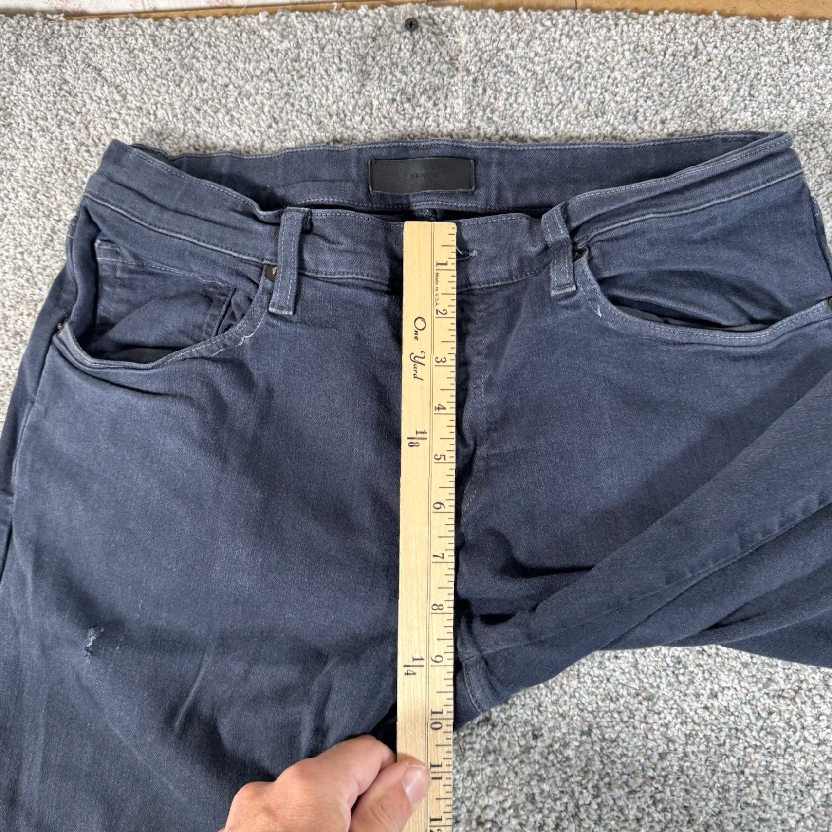 J Brand J Brand Tyler Slim Fit Straight Jeans Sz 30X30 Dark Wash Comfort Stretch Classic Men Jeans Regular Inseam 30 Color Blue Style Straight 5-Pocket Denim Size US 30 / EU 46 - 6 Thumbnail