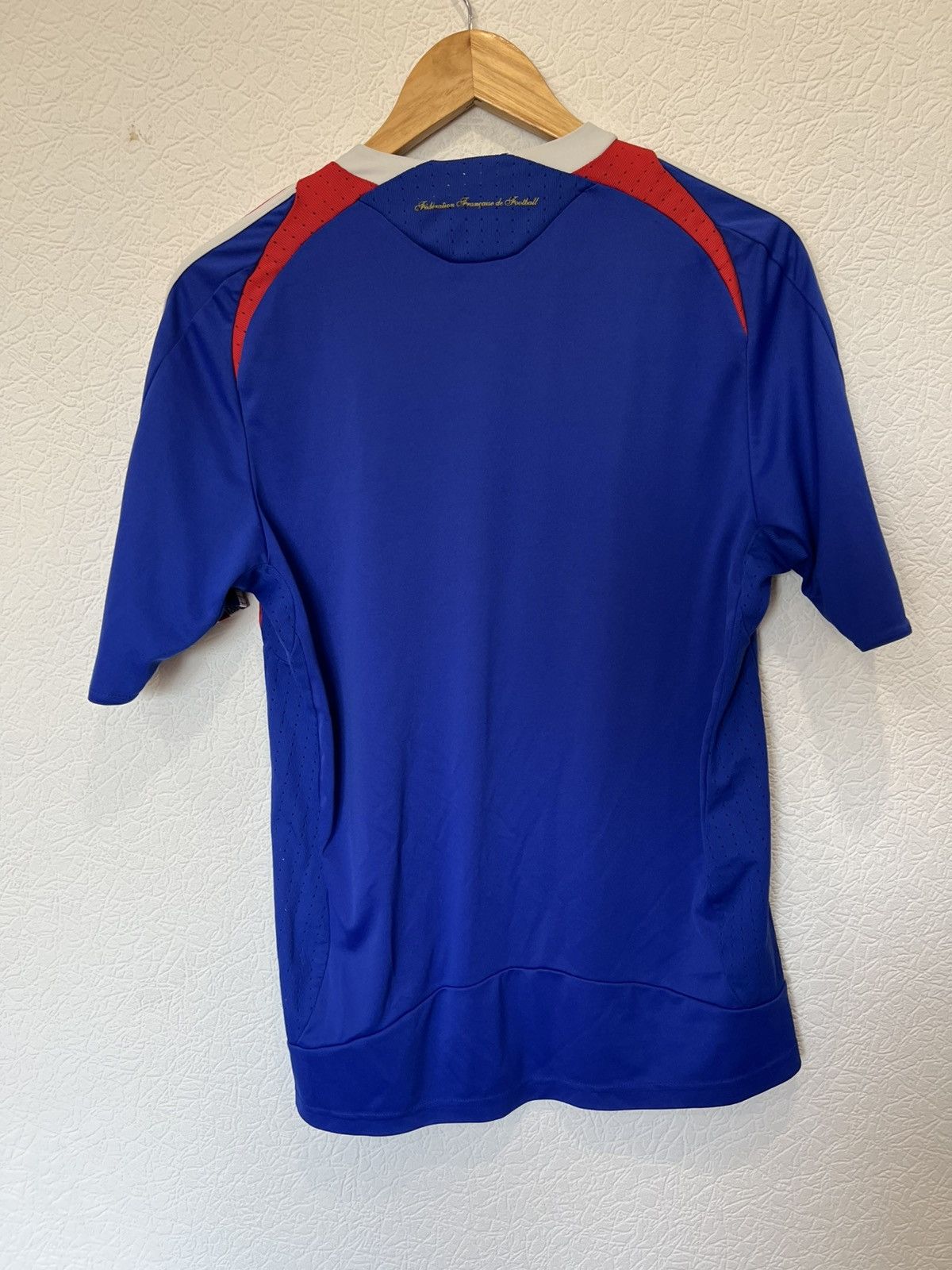 Adidas France Adidas 2008 Home Kit Soccer Jersey Football Shirt Size US S / EU 44-46 / 1 - 6 Thumbnail