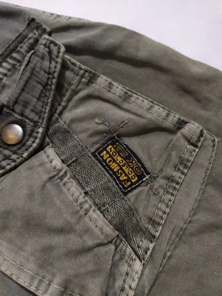 Other Bapai Cargo Tactical Multi pocket Olive Colour Pants Size US 29 - 8 Thumbnail
