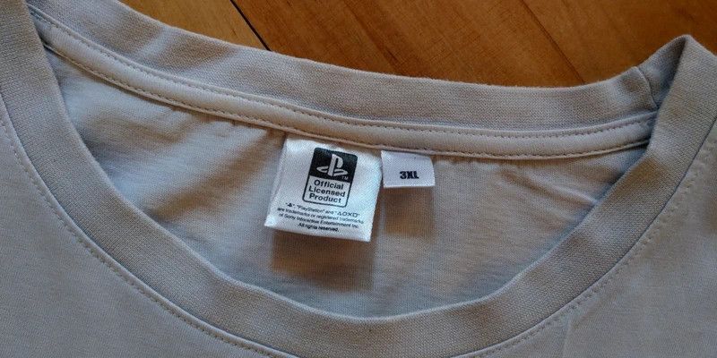 Japanese Brand Original PS3 Release Shirt 2006 Sony PLAYSTATION 3 RARE Boxy Size US XXL / EU 58 / 5 - 5 Thumbnail