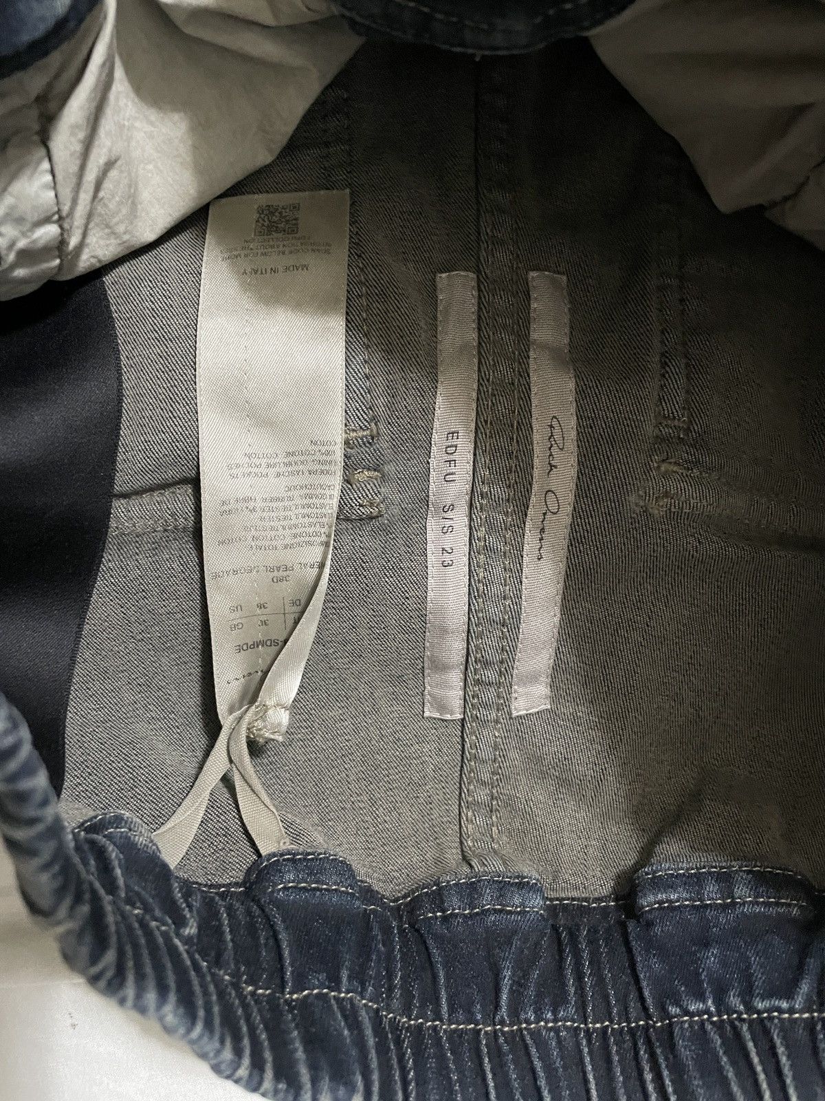 Rick Owens Rick Owens double cargo belas mineral Size US 34 / EU 50 - 3 Thumbnail