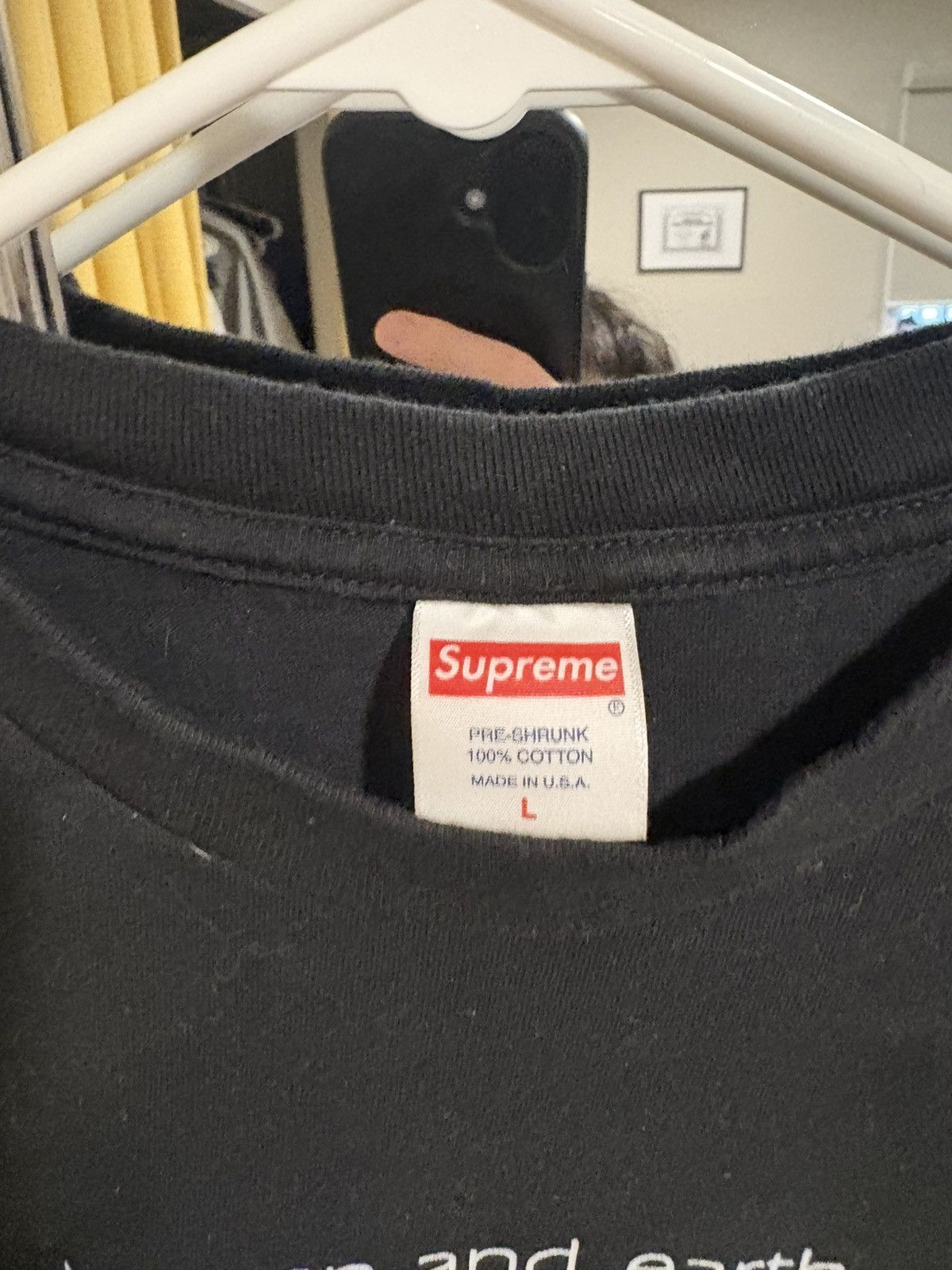 Supreme Heaven and Earth Tee Size US L / EU 52-54 / 3 - 2 Thumbnail