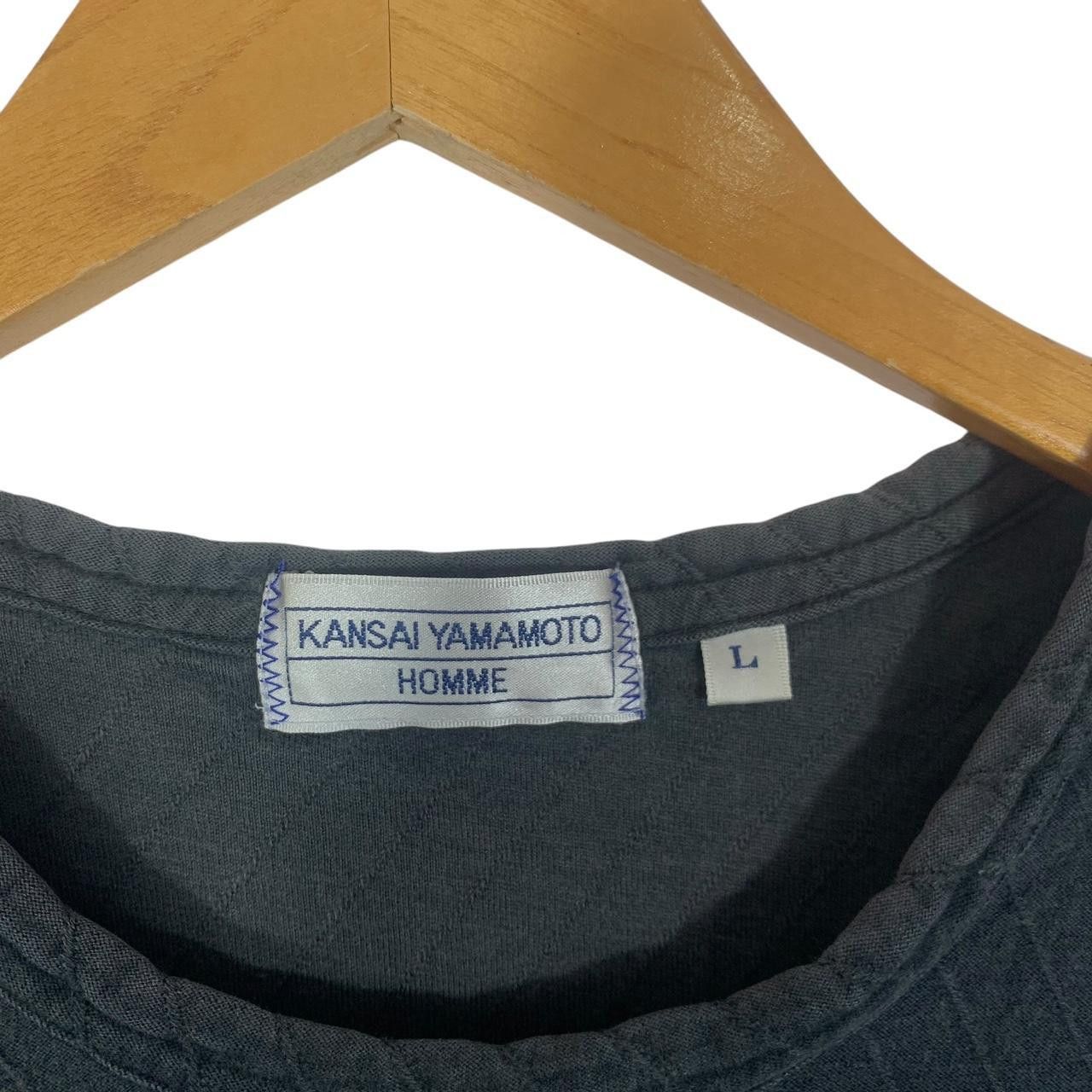 Kansai Yamamoto Vintage 90’ KANSAI YAMAMOTO HOMME Collection Tee Shirt Top Size US L / EU 52-54 / 3 - 3 Thumbnail
