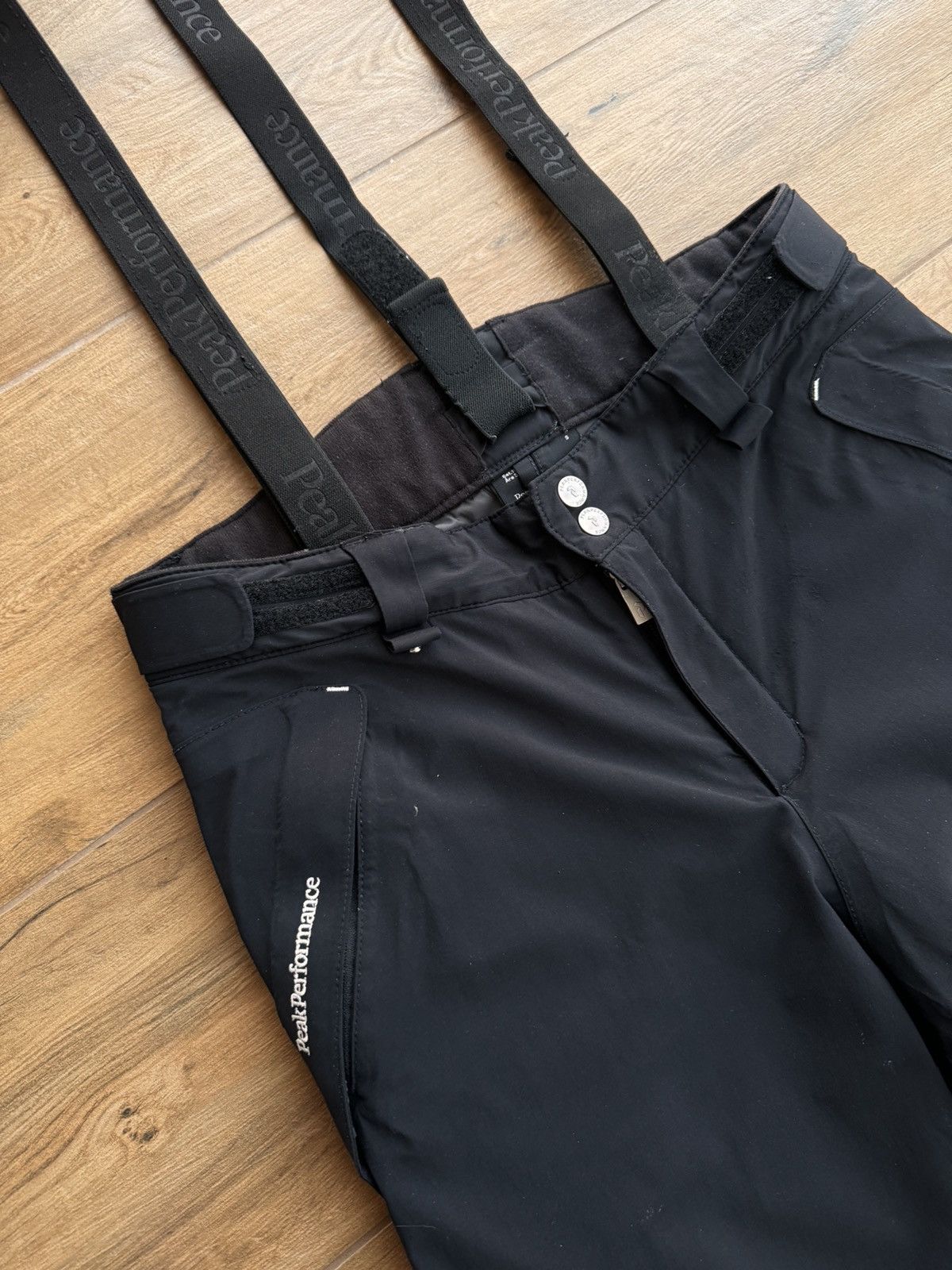 Goretex × Peak Performance × Vintage Vintage Peak Performance Thermalite Goretex Black Ski Pants Size 26" / US 2 / IT 38 - 6 Thumbnail