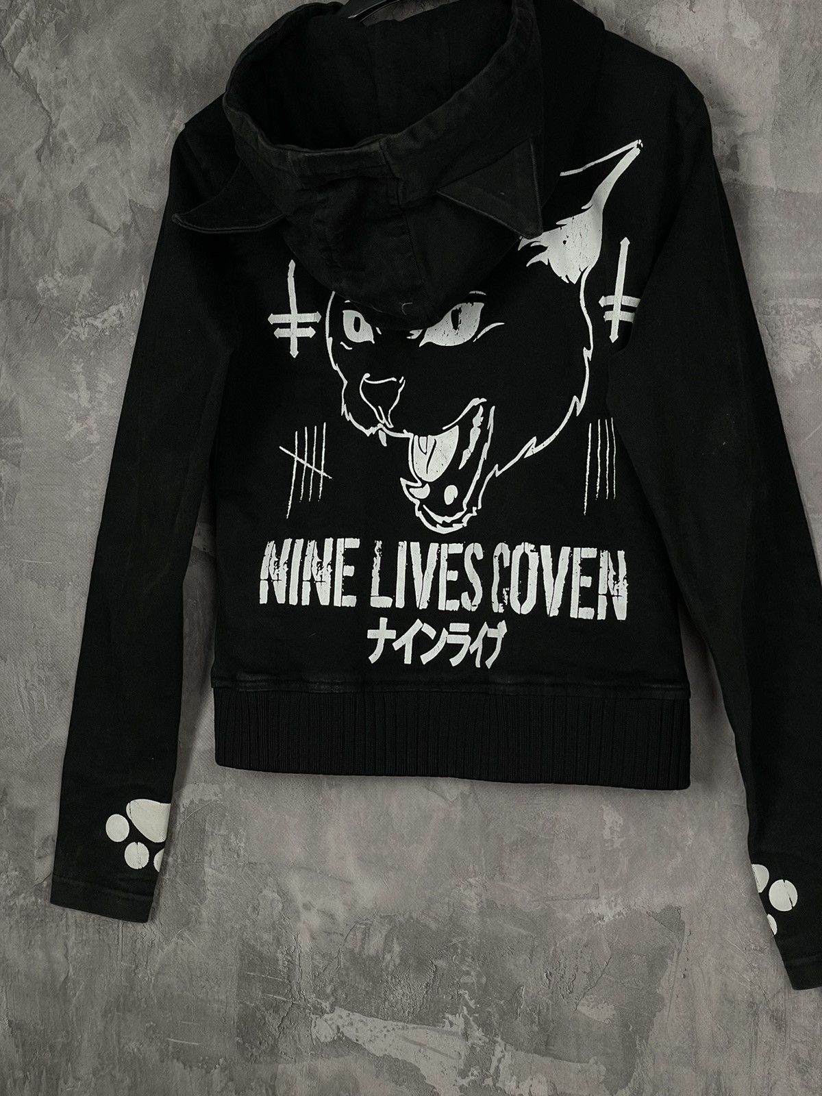 If Six Was Nine × Le Grande Bleu (L.G.B.) × Vintage Vintage Hysteric Glamour Style Japanese Y2K Zip Hoodie Size S / US 4 / IT 40 - 14 Thumbnail