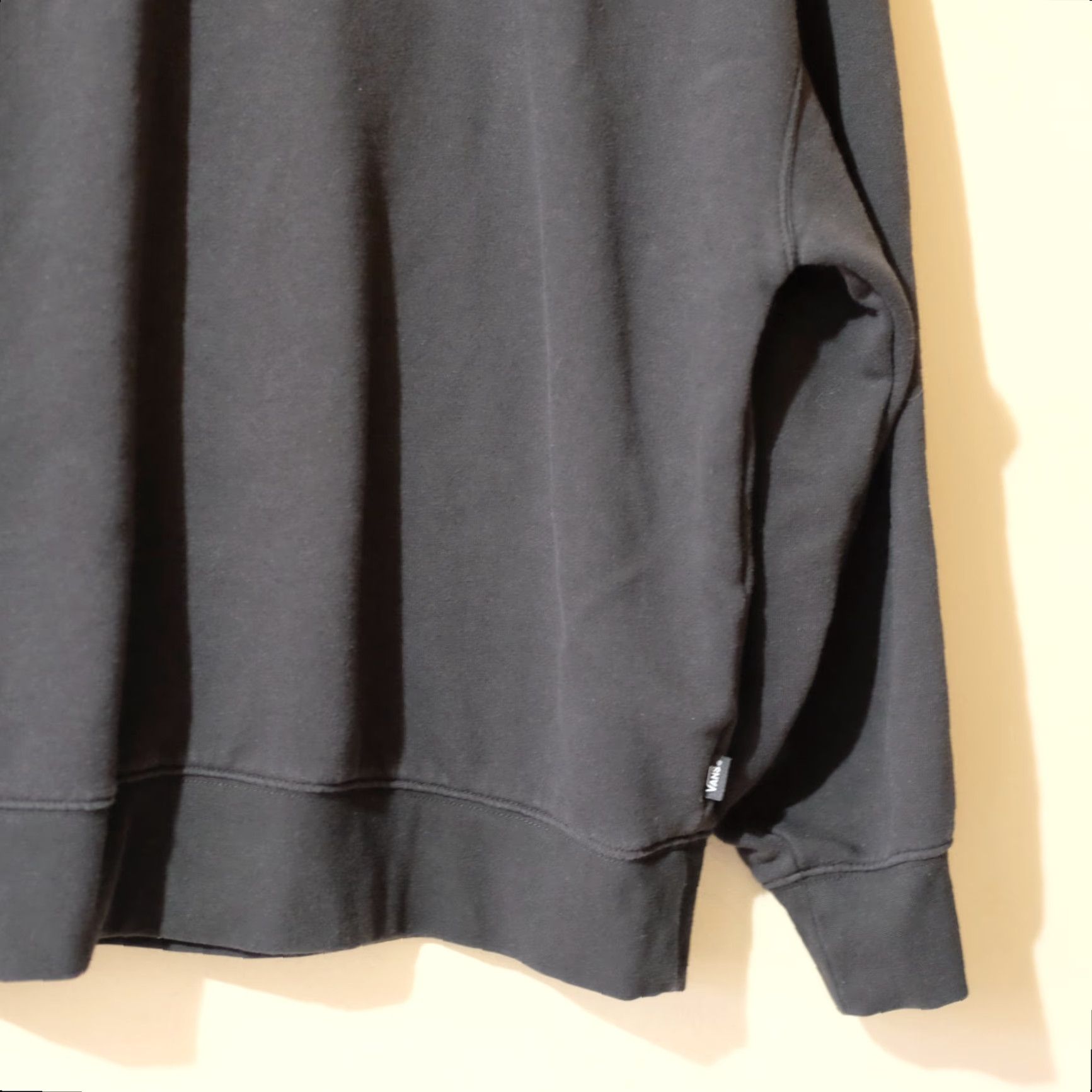 Vans Vans Sweatshirt Crewneck Black Pullover Men's M #H26-9 Size US M / EU 48-50 / 2 - 5 Thumbnail