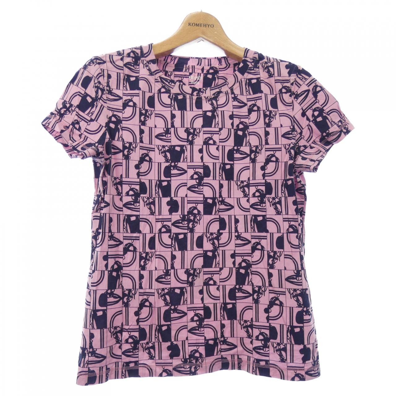 Hermes Hermes Hermes T-shirt Cotton T-shirt 34 Cotton T-Shirts DUTY FREE for USA Size ONE SIZE - 1 Thumbnail