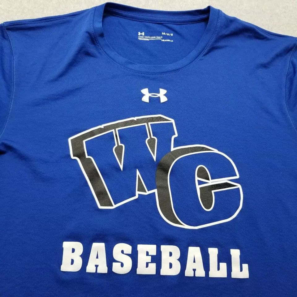 Under Armour Under Armour Shirt Mens Large Round Neck WC Baseball Size US L / EU 52-54 / 3 - 4 Thumbnail