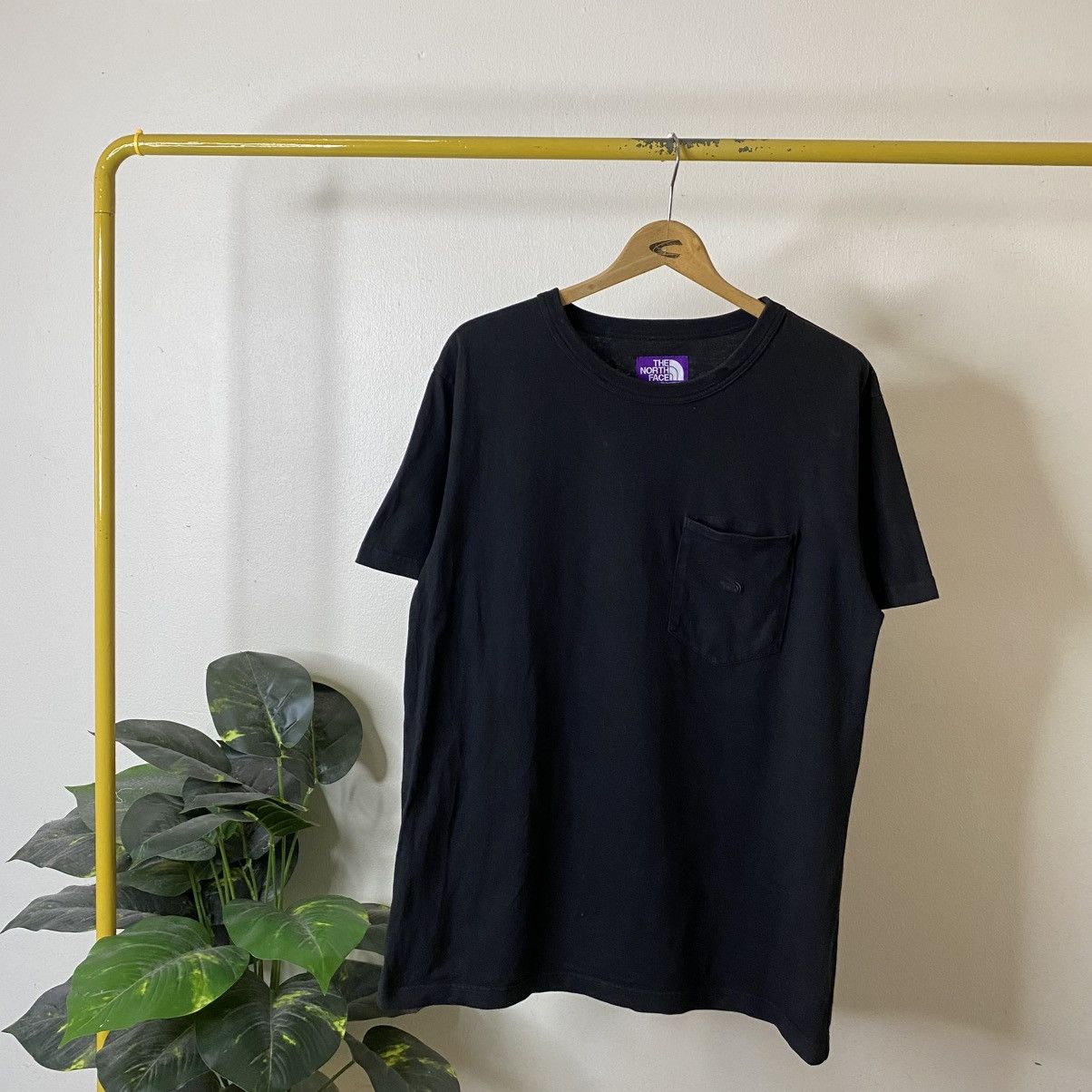 Nanamica × The North Face Purple Label Single Pocket Black T Shirt Streetwear Style Size US L / EU 52-54 / 3 - 1 Thumbnail