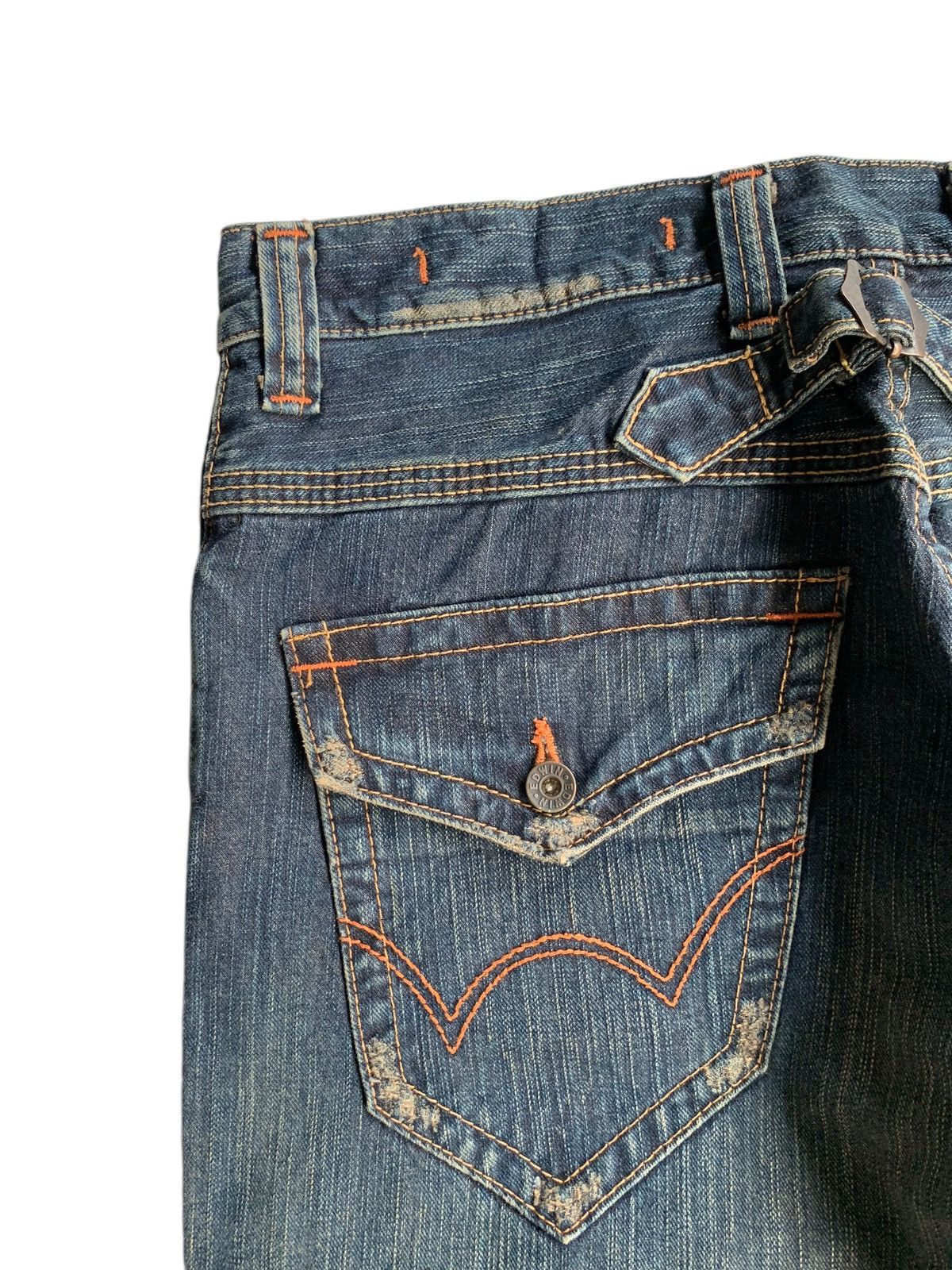 Beauty Beast × Edwin × If Six Was Nine EDWIN XVS PUNK STYLE RUSTY MUDMAX DISTRESSED DENIM☠️🎌 Size US 32 / EU 48 - 12 Thumbnail