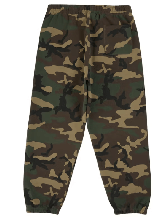 Supreme Supreme Satin Applique Sweatpant (SS26) Woodland Camo Size US 36 / EU 52 - 2 Thumbnail