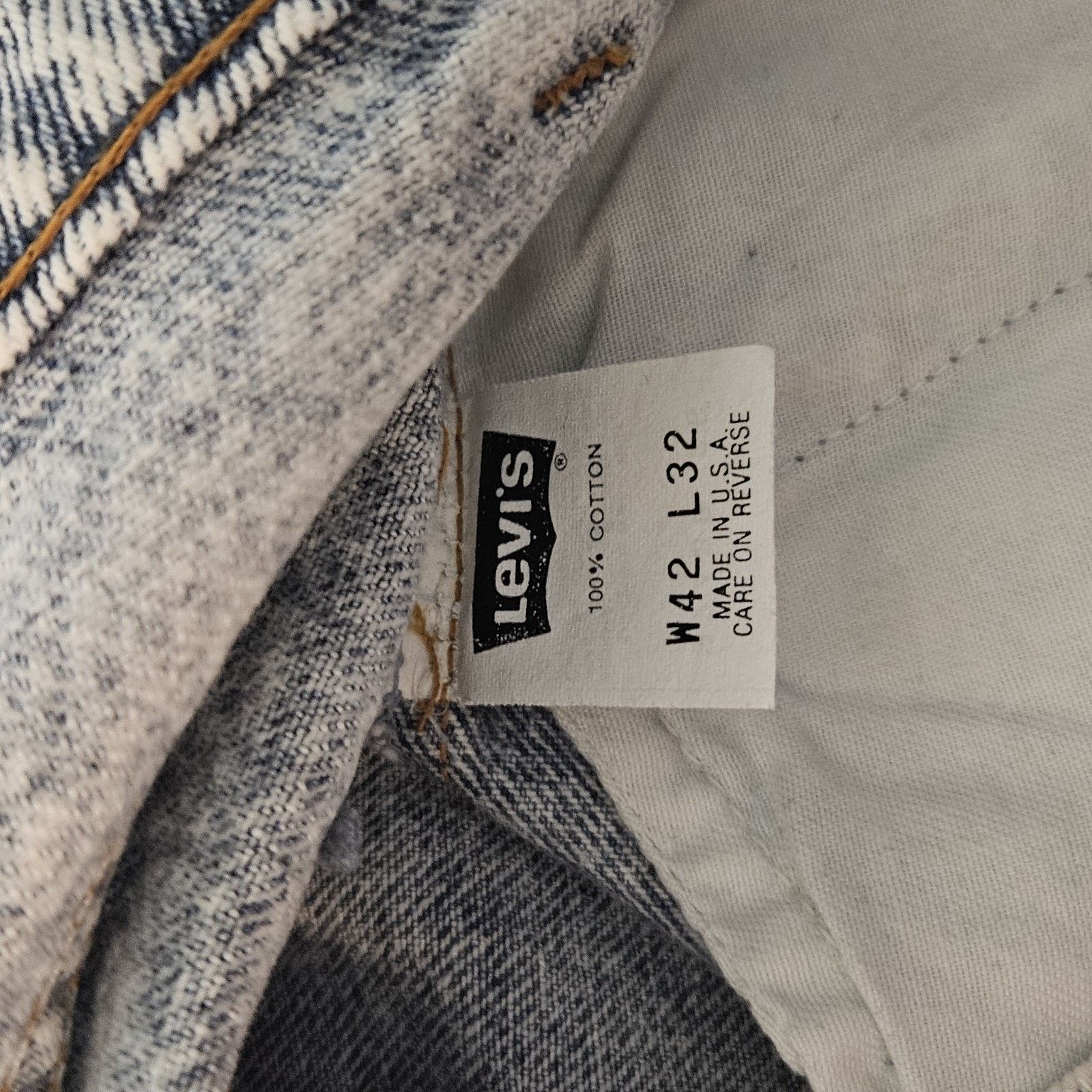 Levi's NWT Levi’s 550 Relaxed VTG '81 Men's Jeans 40x32 STONE WASH Size US 40 / EU 56 - 10 Thumbnail
