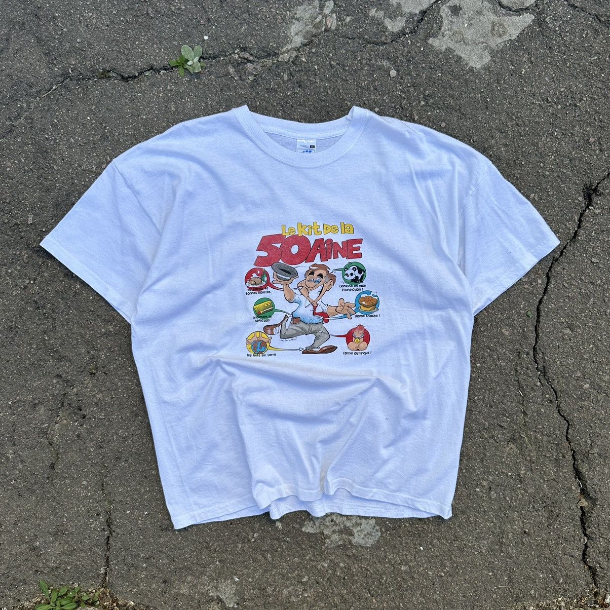 Vintage Vintage Humor T-shirts Joke Tee Y2K 90s Size US M / EU 48-50 / 2 - 1 Thumbnail