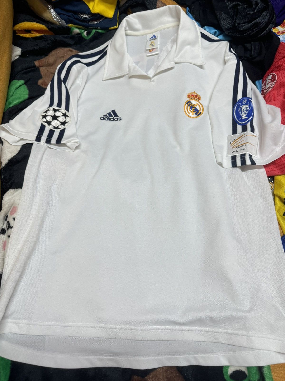Other Real Madrid 02/03 champions league home shirt #5 Zidane Size US M / EU 48-50 / 2 - 1 Thumbnail