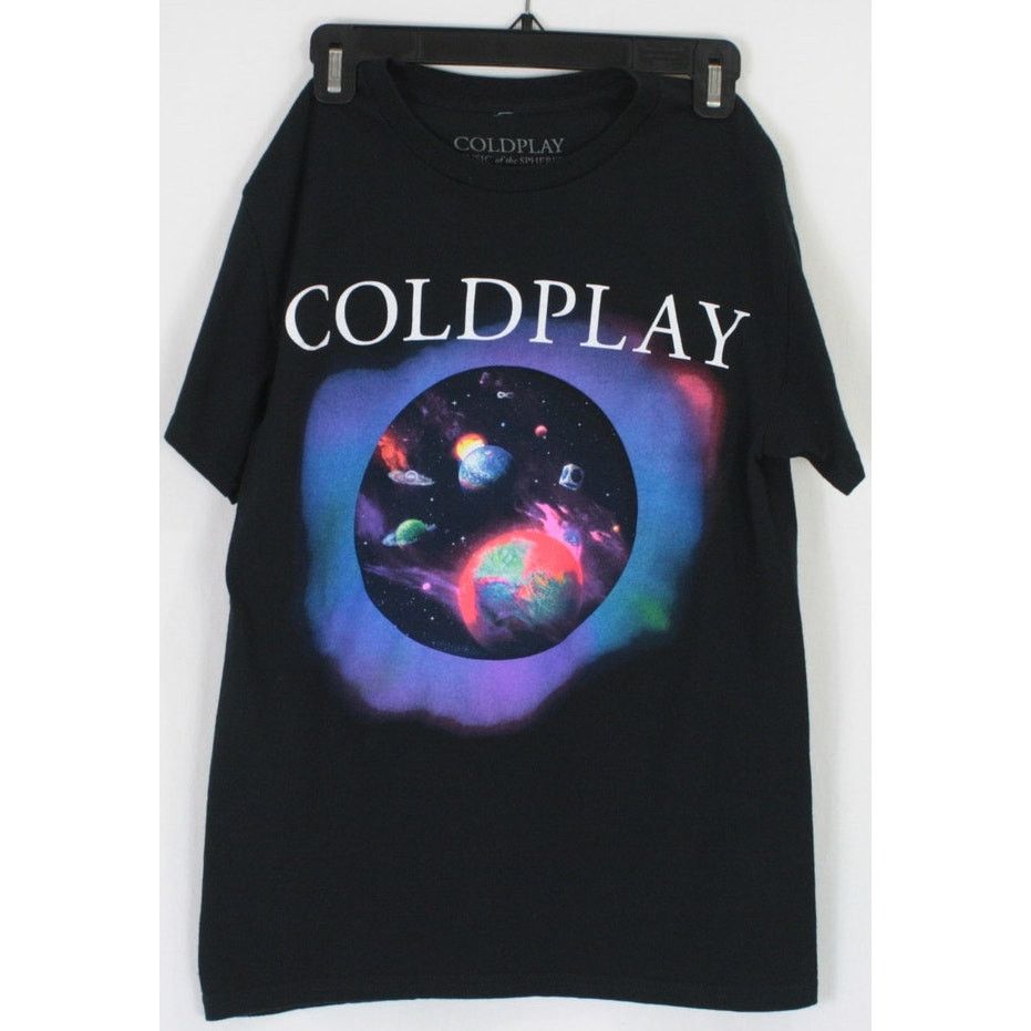Band Tees Coldplay Music of the Spheres Official Tour Concert T-Shirt Size US S / EU 44-46 / 1 - 1 Thumbnail